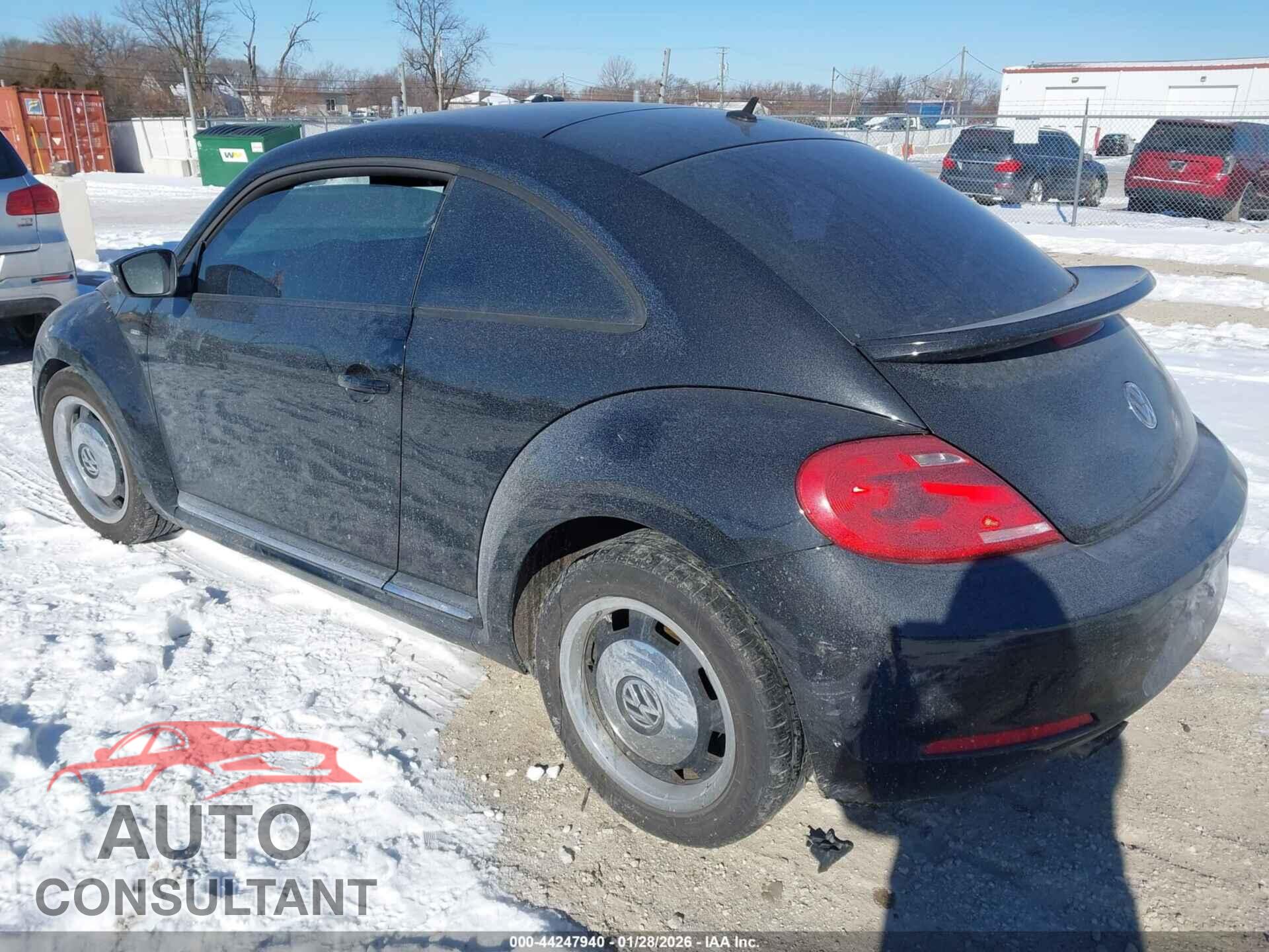VOLKSWAGEN BEETLE 2012 - 3VWJP7AT4CM623346
