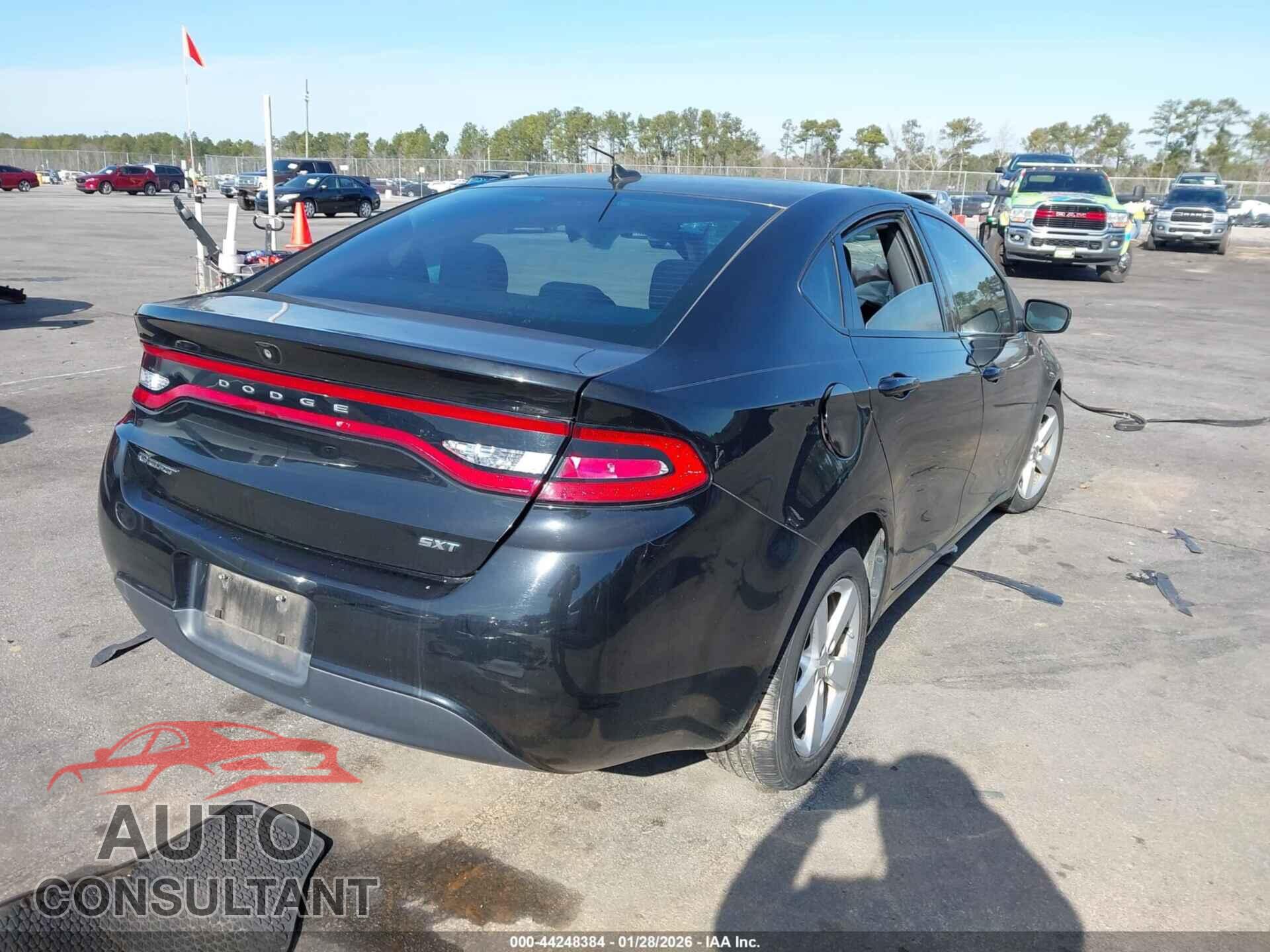 DODGE DART 2015 - 1C3CDFBB7FD243636