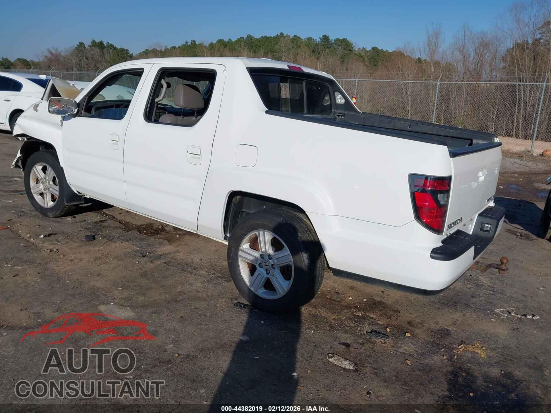 HONDA RIDGELINE 2013 - 5FPYK1F5XDB001032