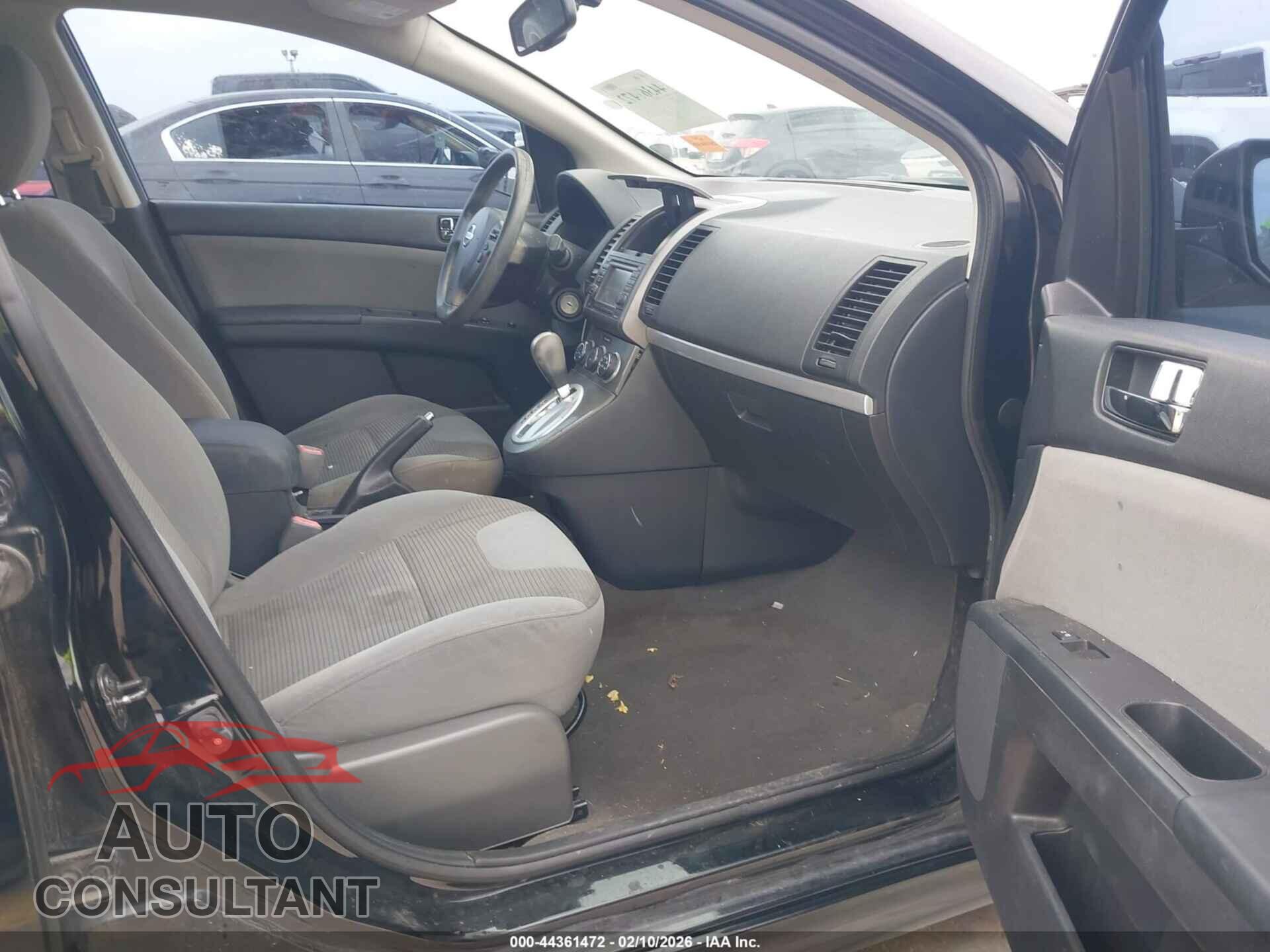 NISSAN SENTRA 2012 - 3N1AB6AP6CL698024