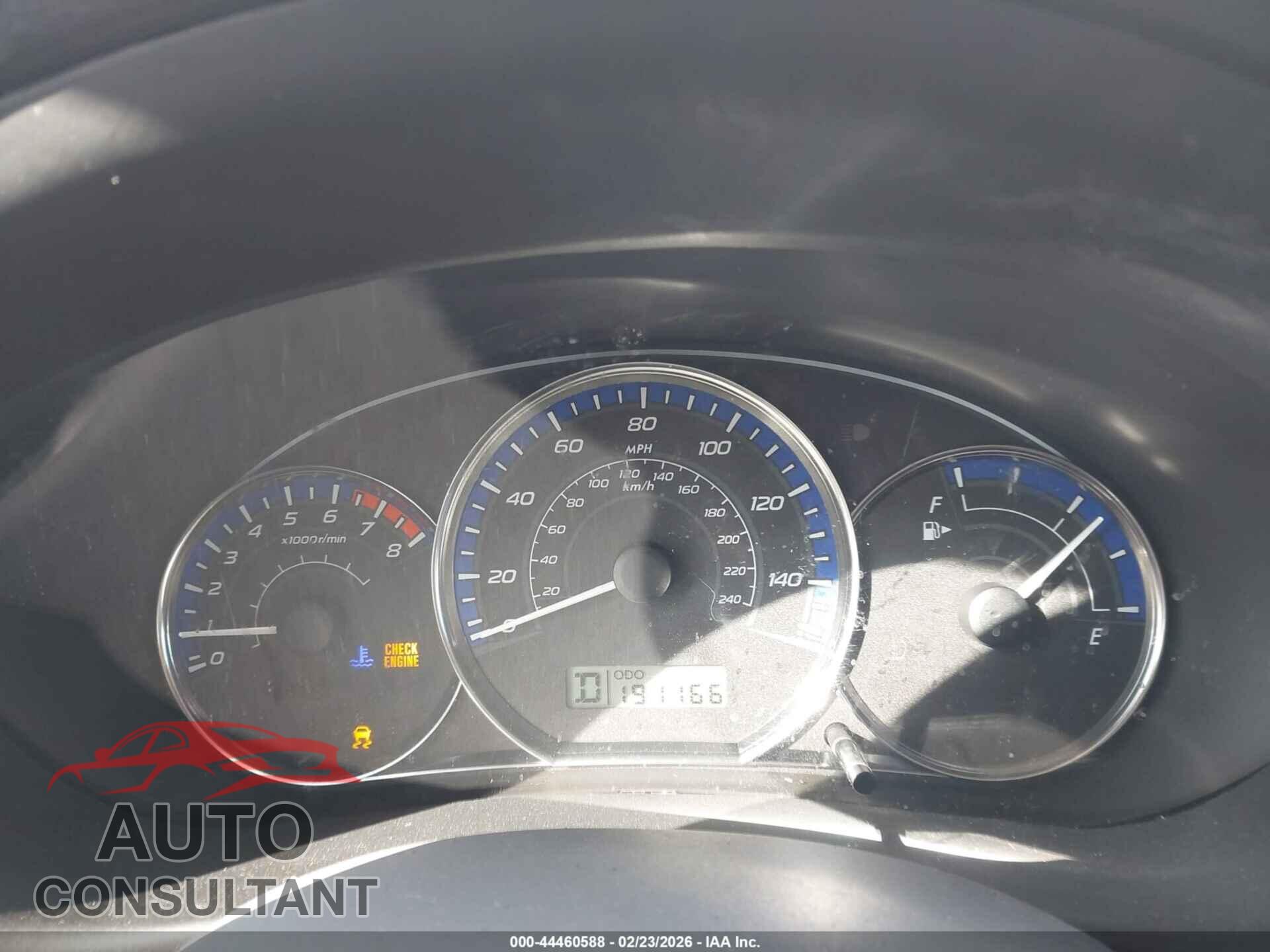 SUBARU FORESTER 2013 - JF2SHAEC8DH406479