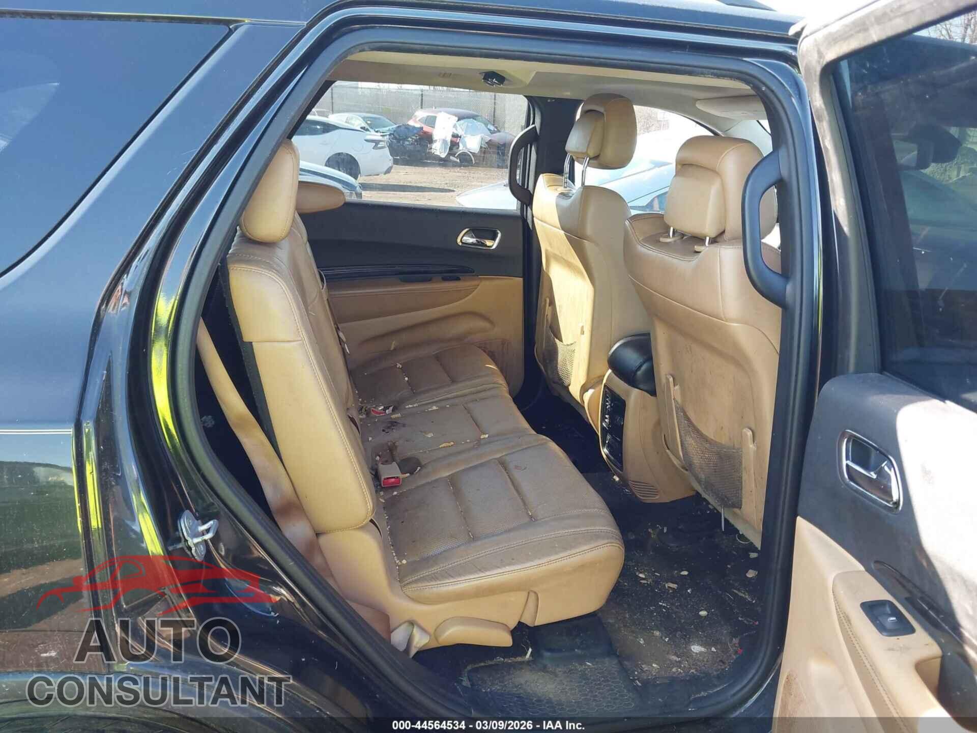 DODGE DURANGO 2011 - 1D4SD5GT1BC692493