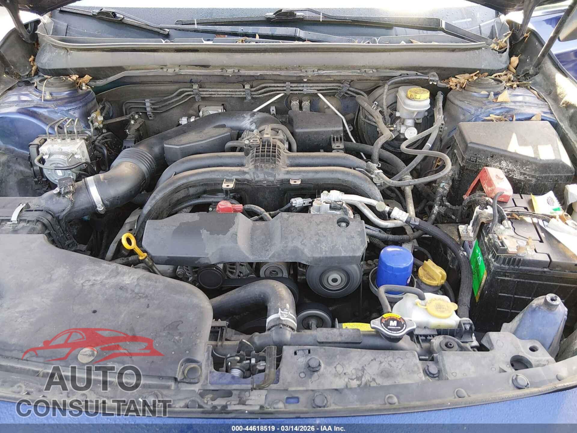 SUBARU OUTBACK 2015 - 4S4BSACC9F3225910