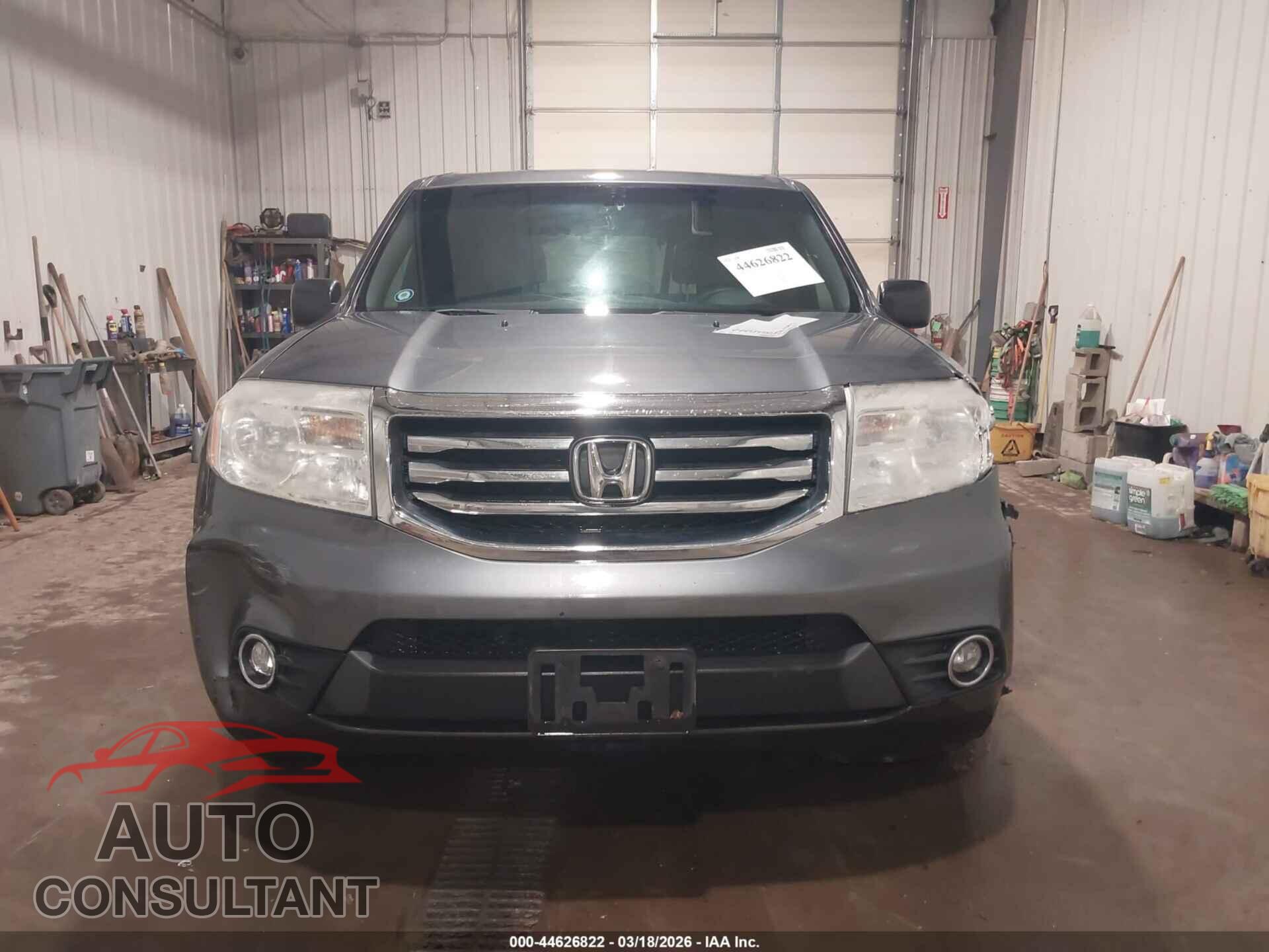 HONDA PILOT 2012 - 5FNYF4H27CB009167