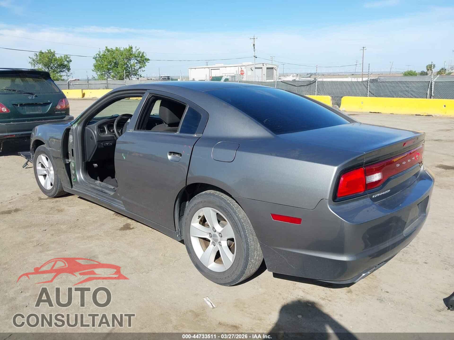 DODGE CHARGER 2012 - 2C3CDXBG7CH302992
