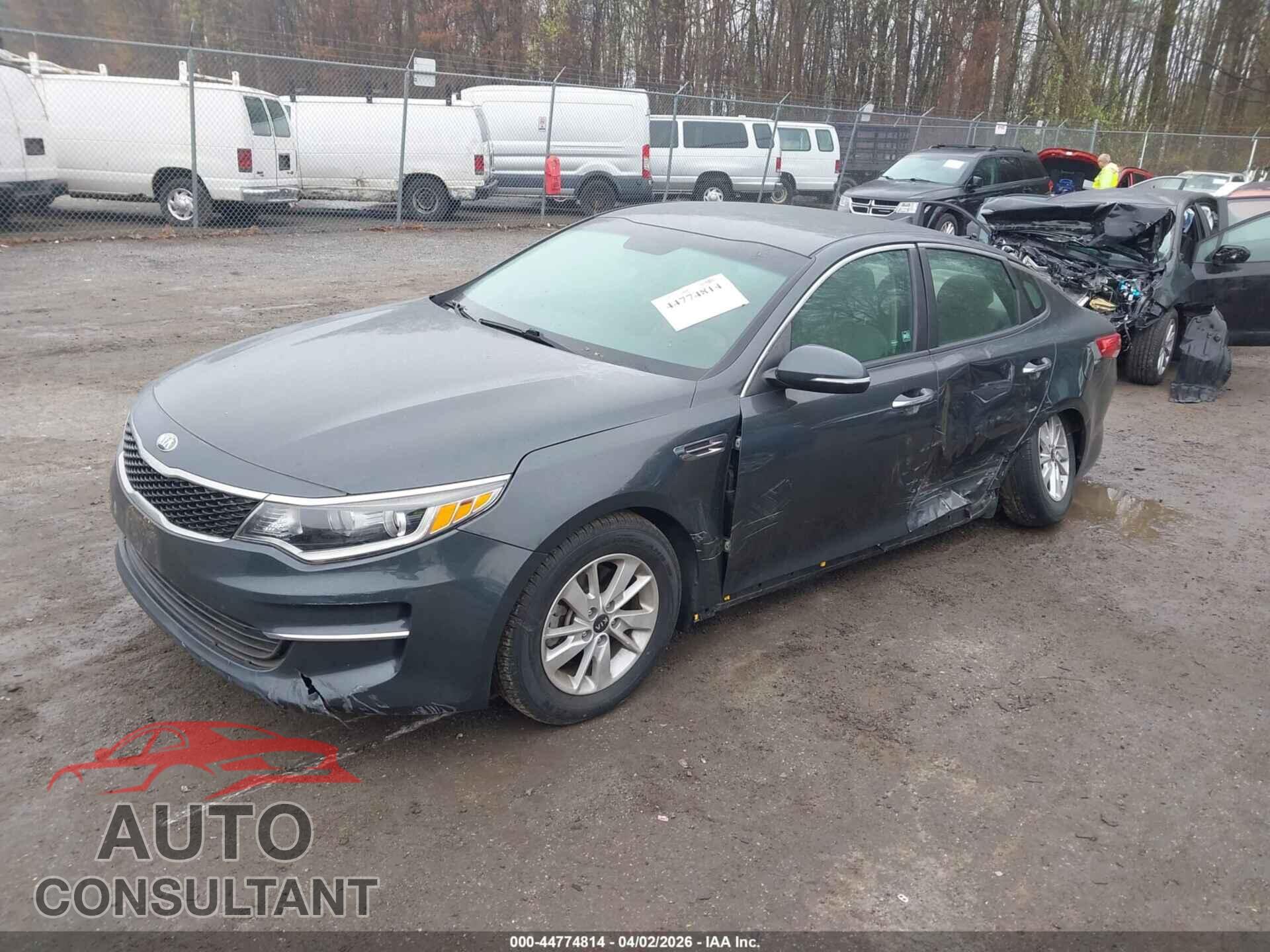 KIA OPTIMA 2016 - KNAGT4L31G5070037
