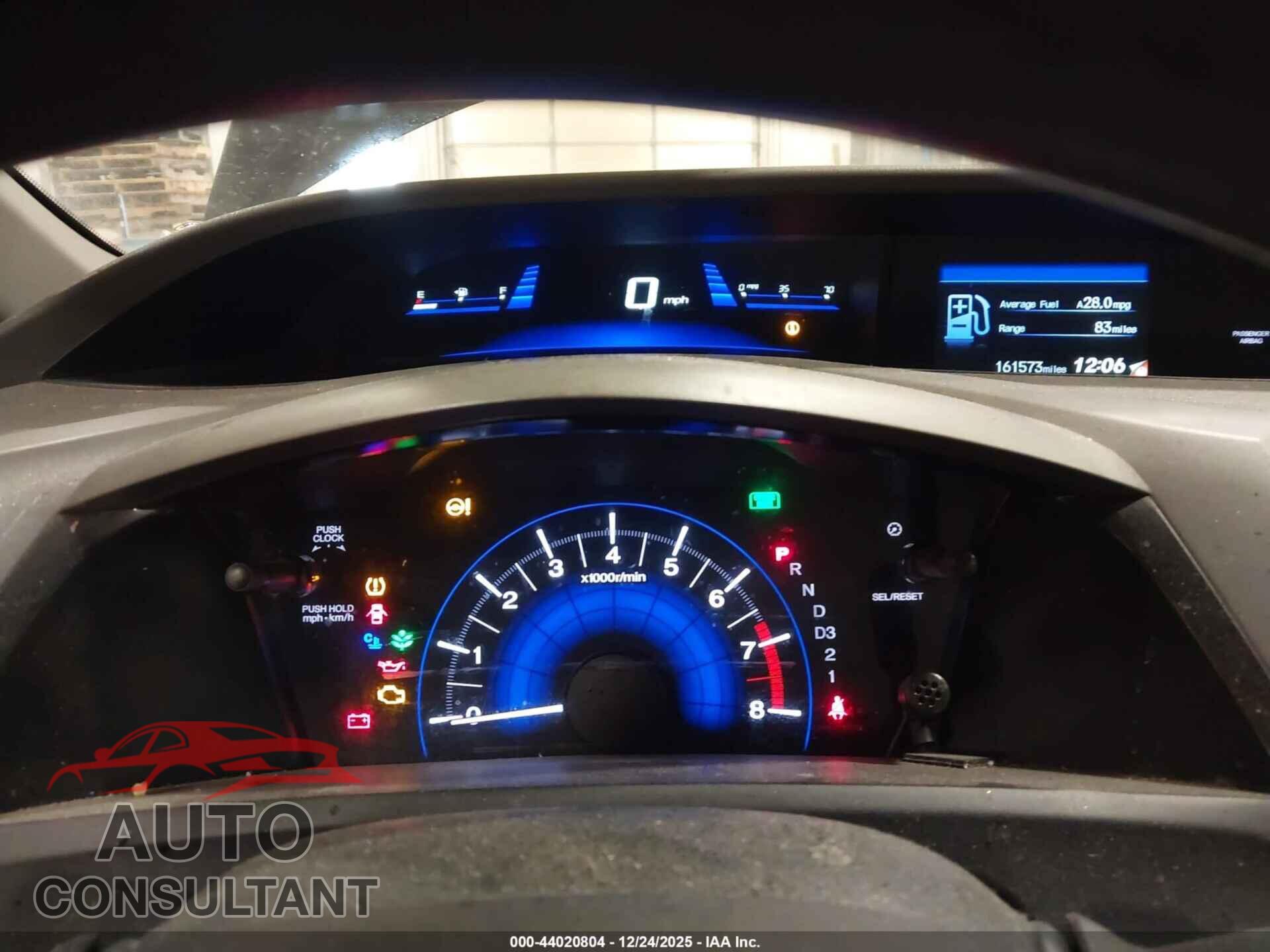 HONDA CIVIC 2012 - 2HGFB2F55CH599143