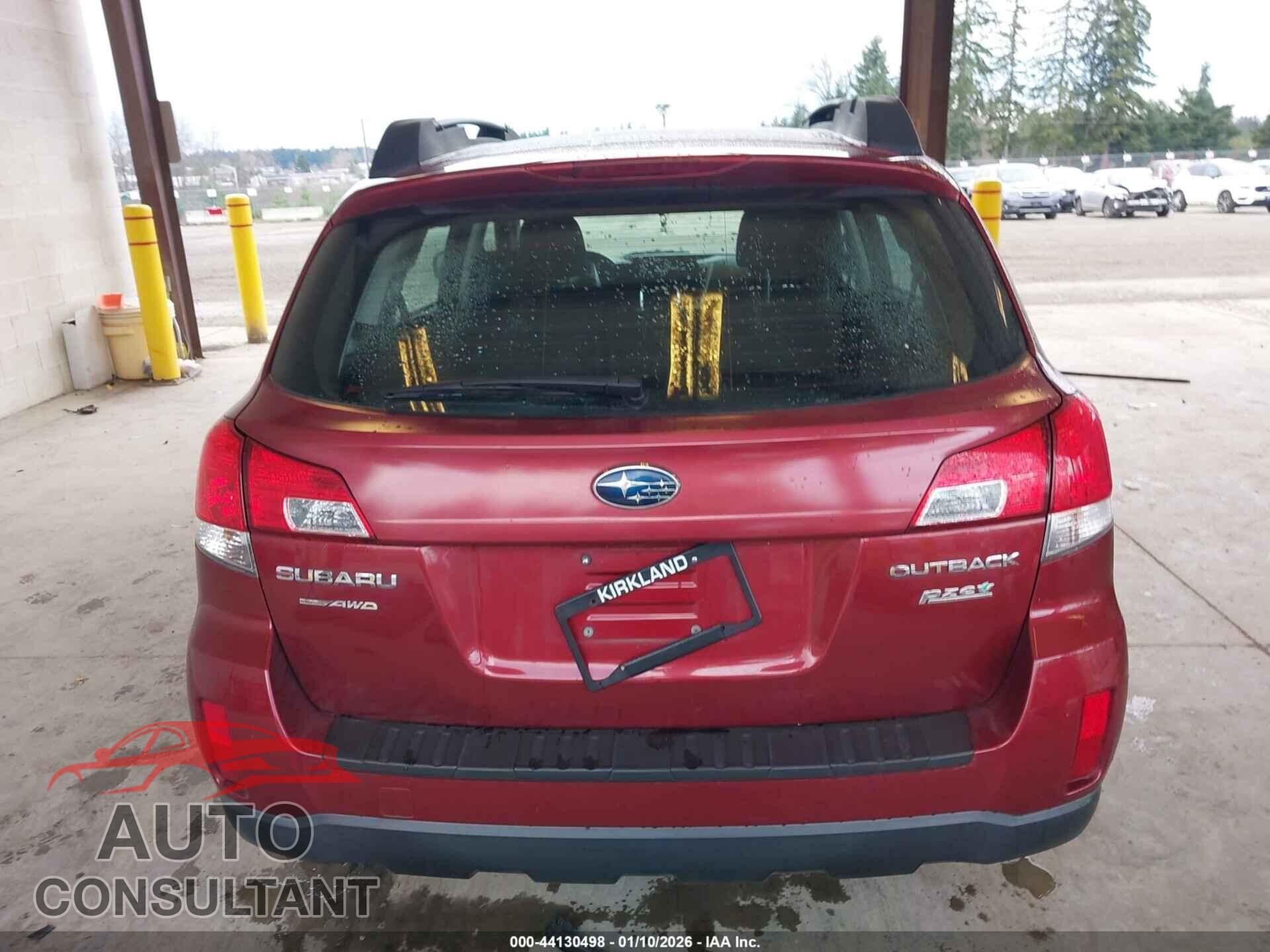 SUBARU OUTBACK 2013 - 4S4BRBAC6D3248787