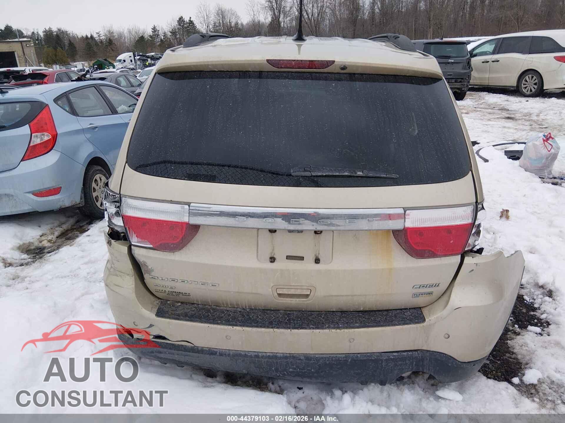 DODGE DURANGO 2012 - 1C4RDJDG9CC158011