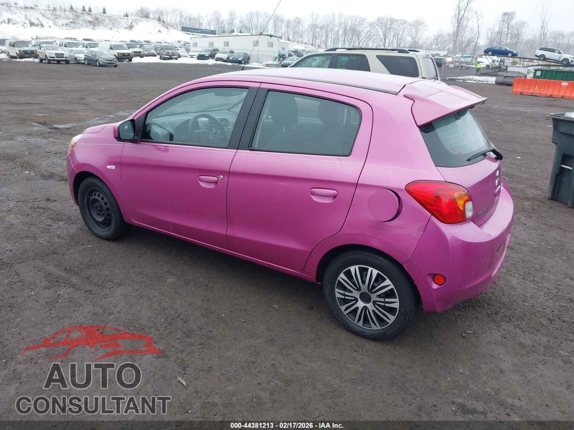 MITSUBISHI MIRAGE 2014 - ML32A3HJ1EH019088