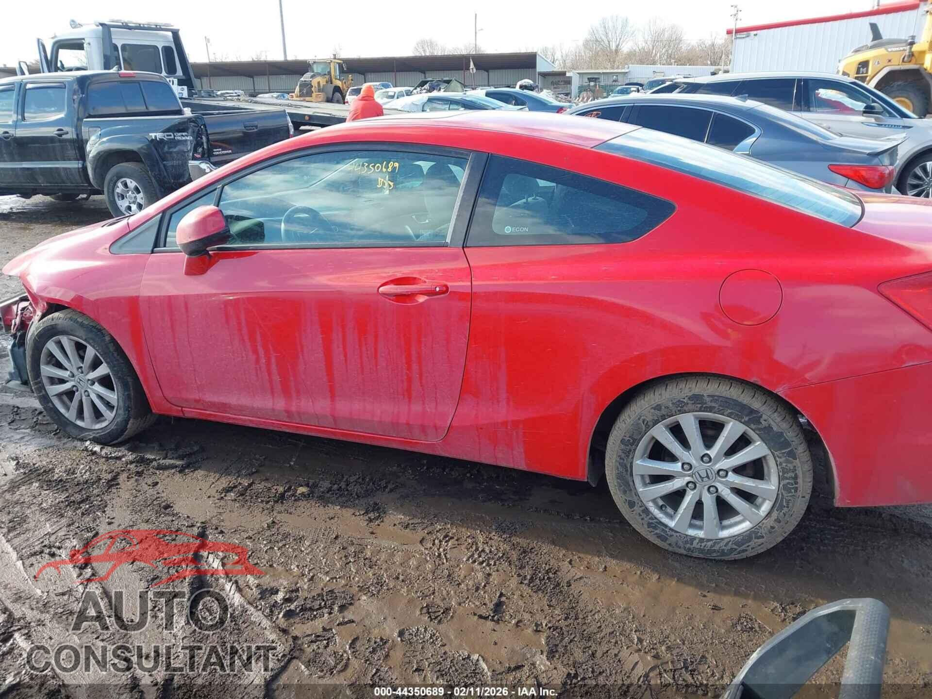 HONDA CIVIC 2012 - 2HGFG3B81CH566261