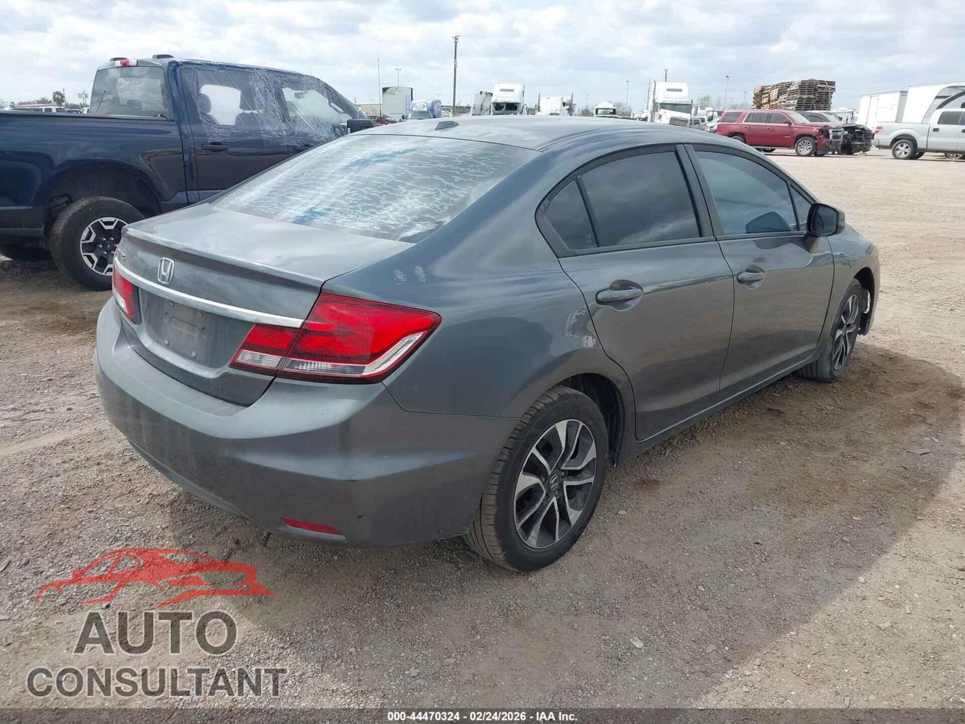 HONDA CIVIC 2013 - 19XFB2F98DE007412