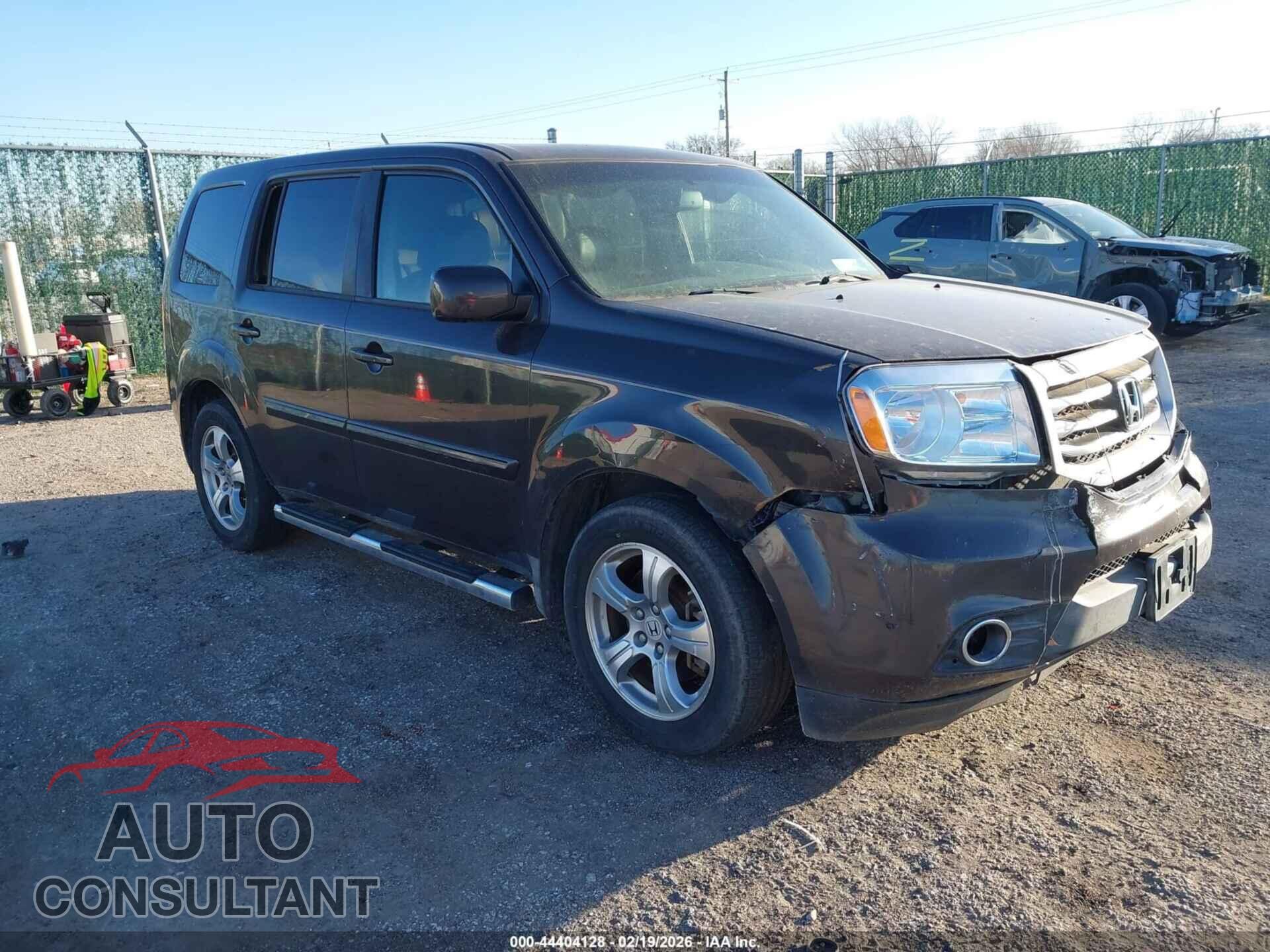 HONDA PILOT 2012 - 5FNYF3H51CB007337