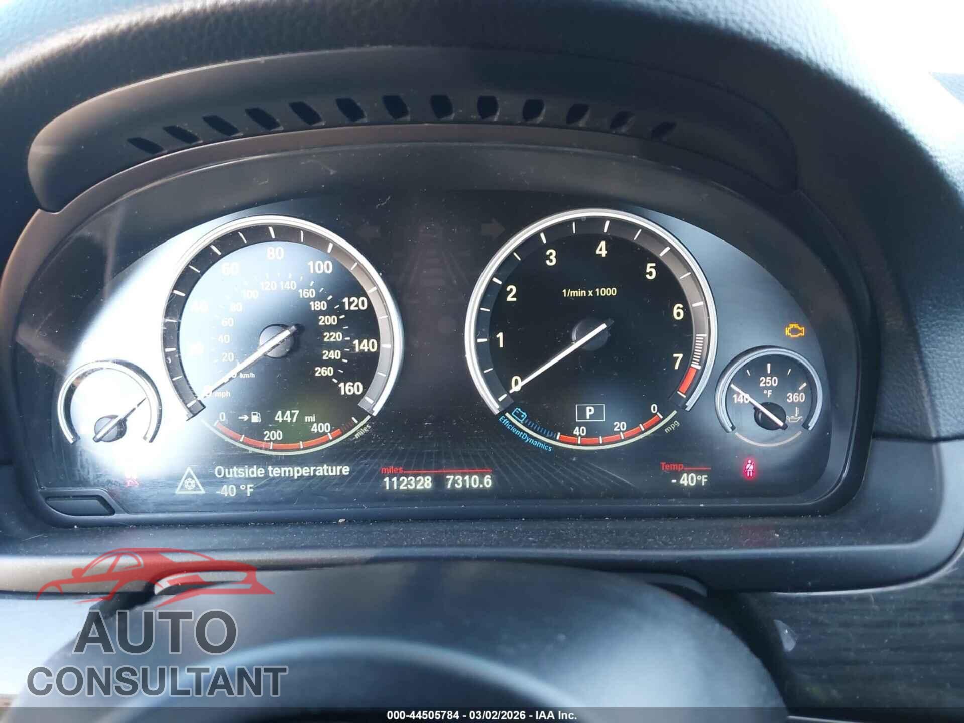 BMW 535I 2014 - WBA5B1C56ED479258