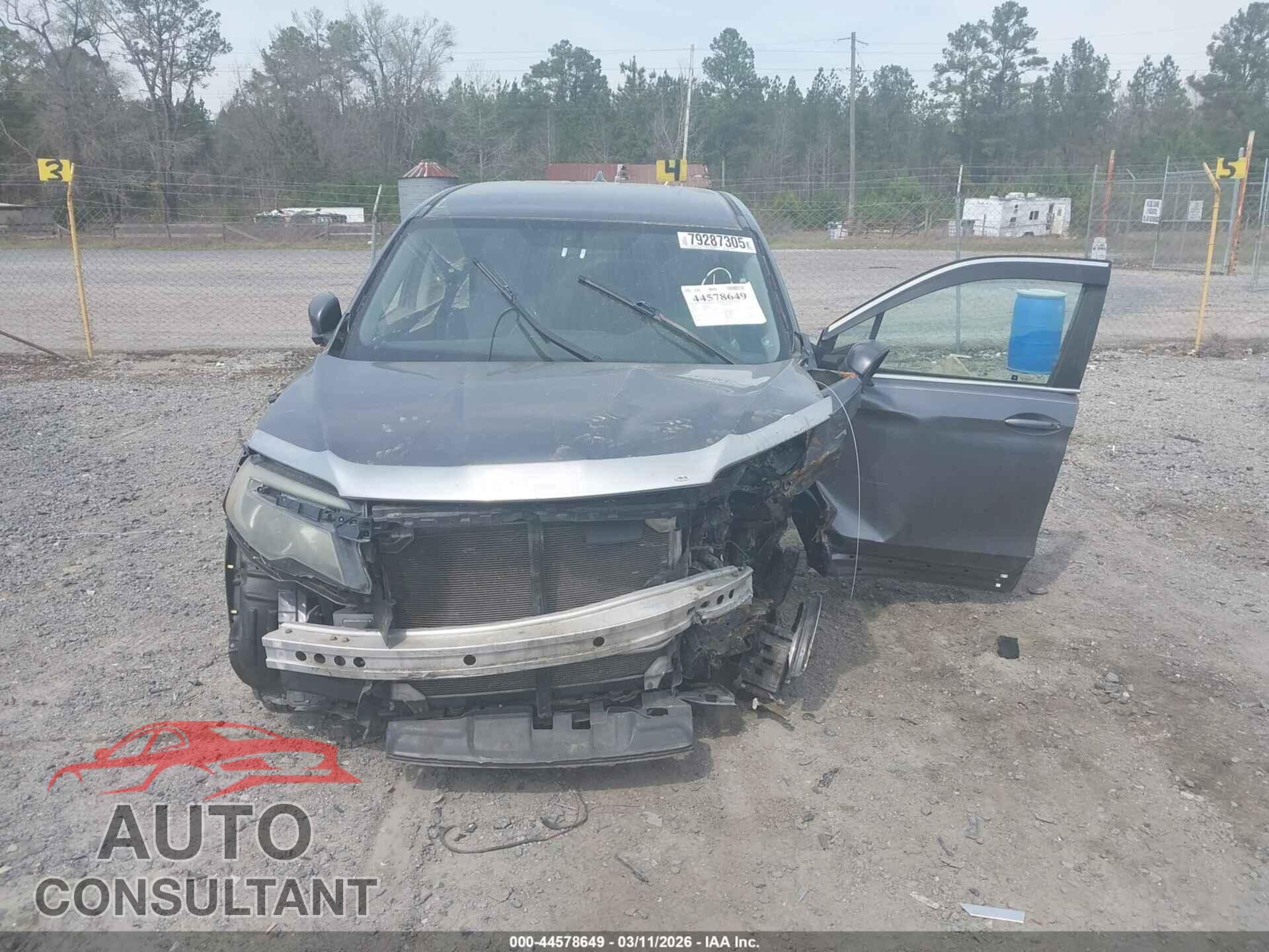 HONDA RIDGELINE 2017 - 5FPYK2F44HB004995