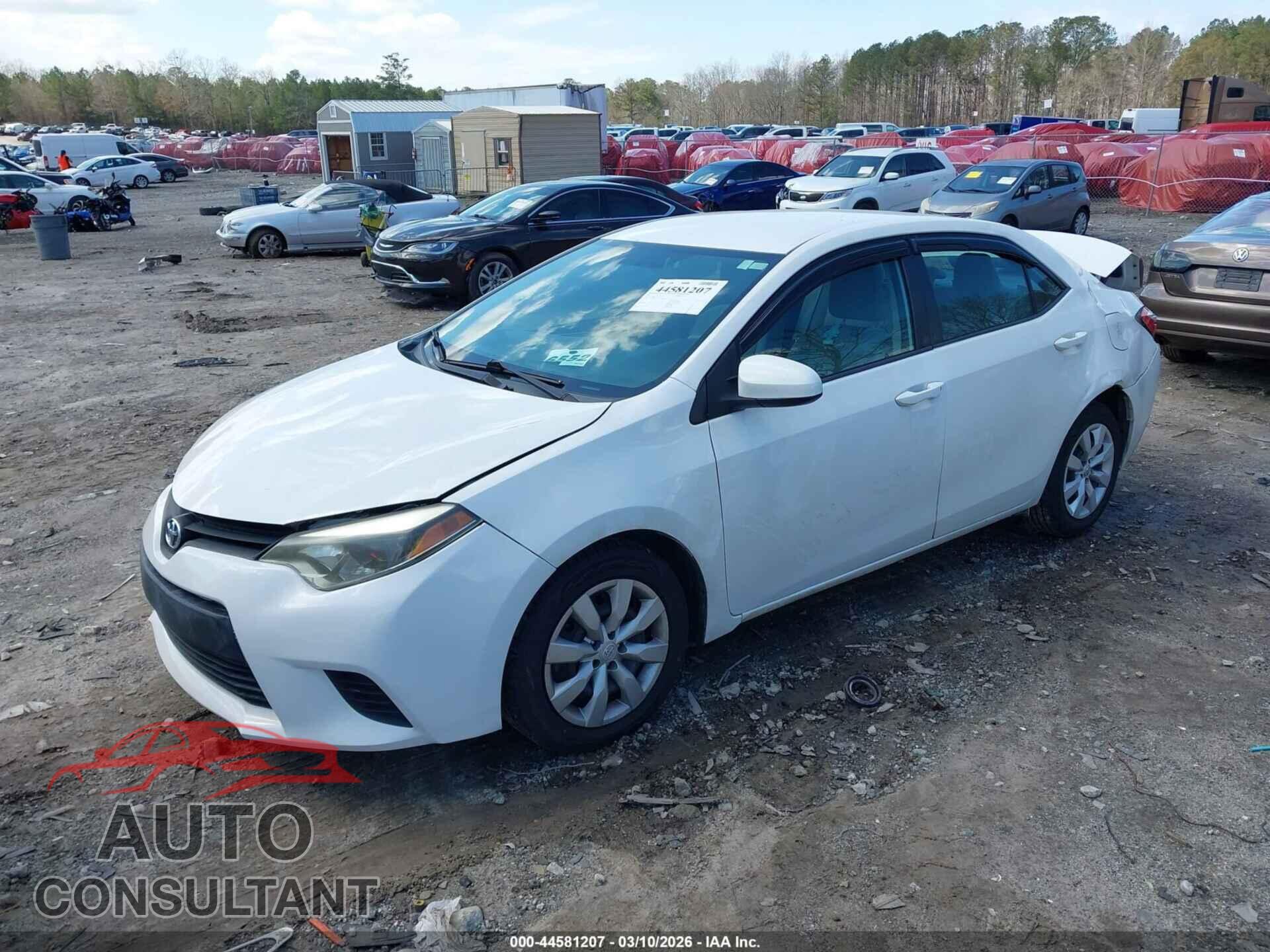 TOYOTA COROLLA 2014 - 2T1BURHE5EC214934