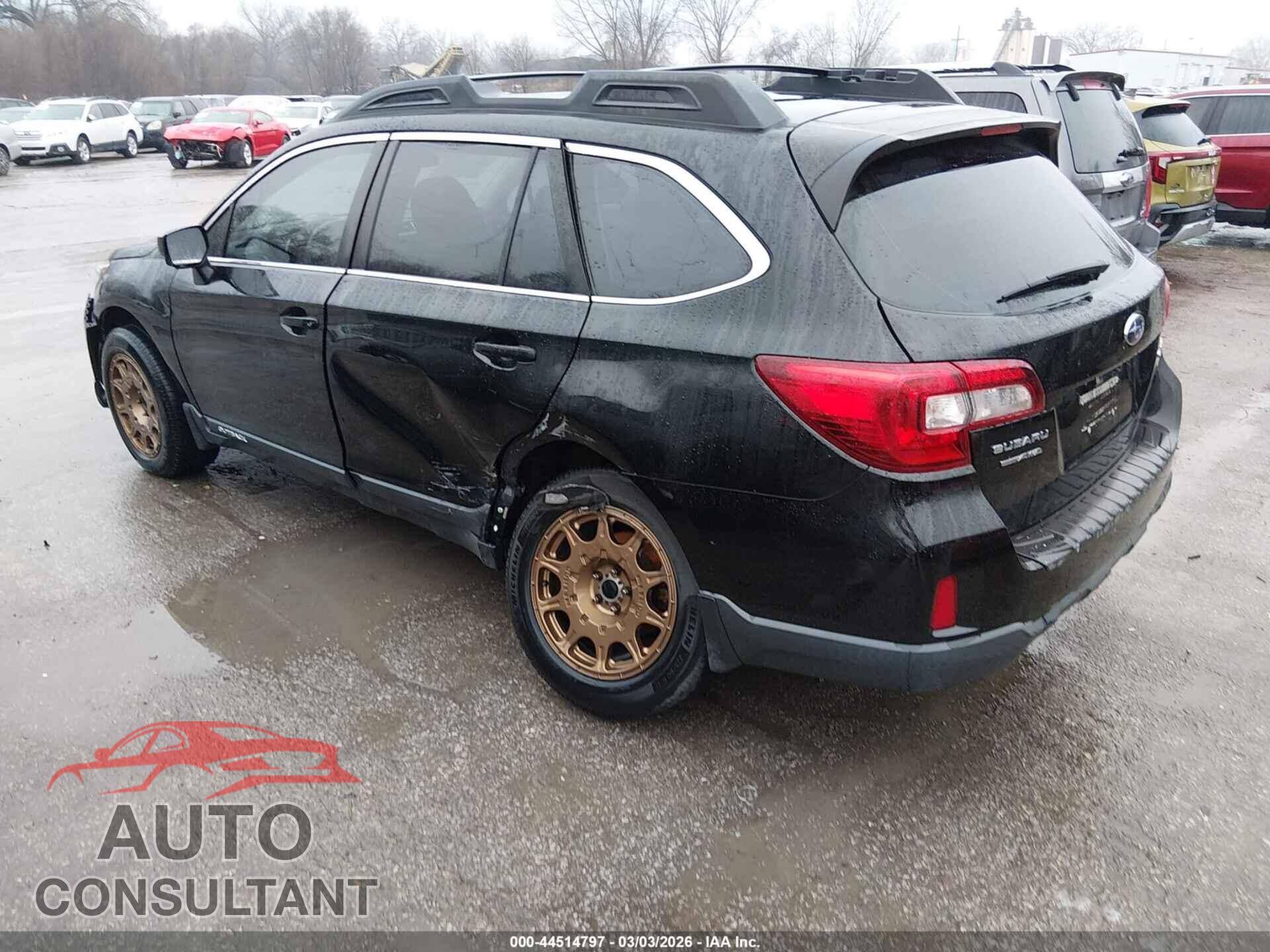 SUBARU OUTBACK 2015 - 4S4BSAAC7F3220790