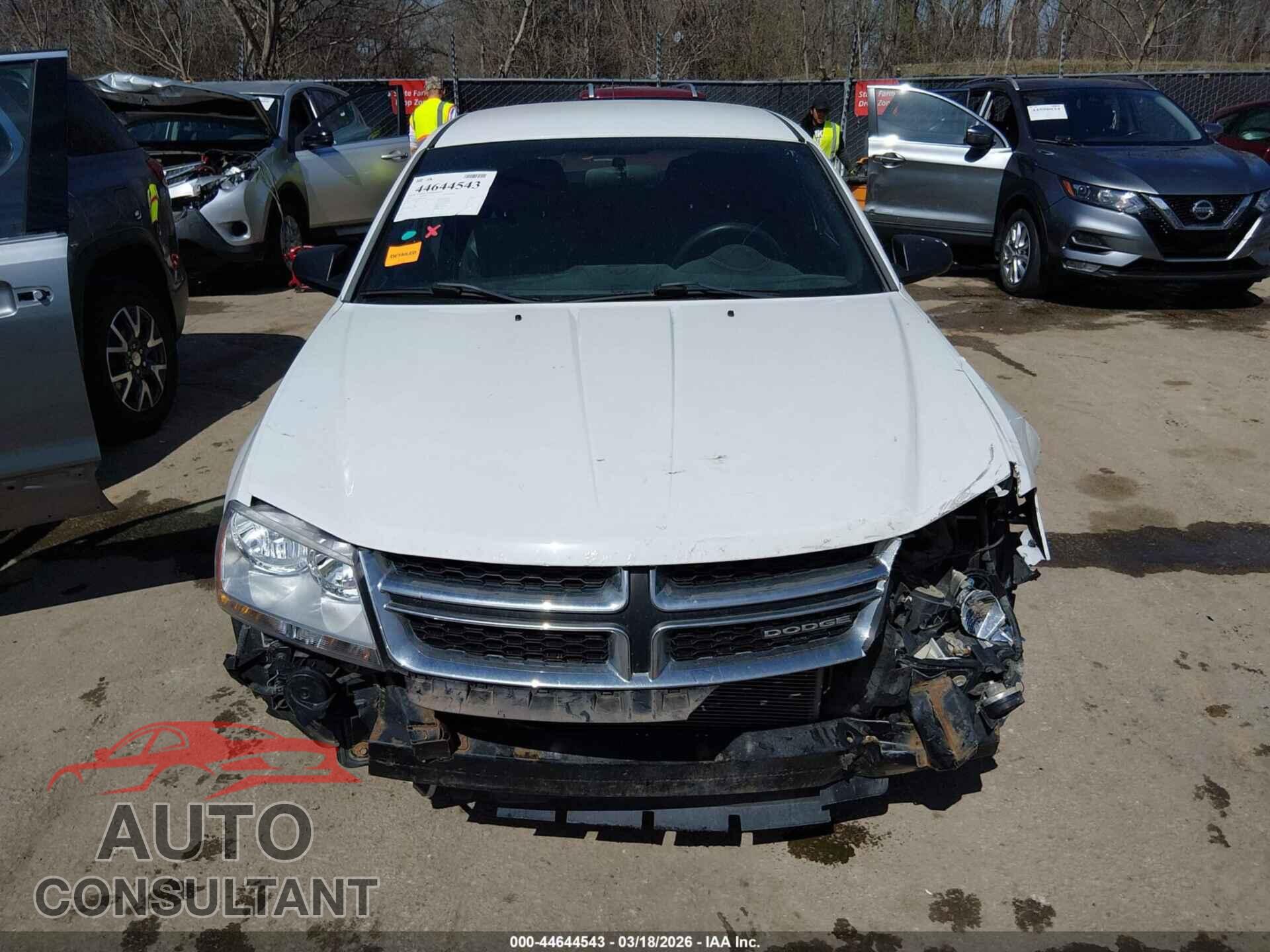 DODGE AVENGER 2011 - 1B3BD4FB0BN548651