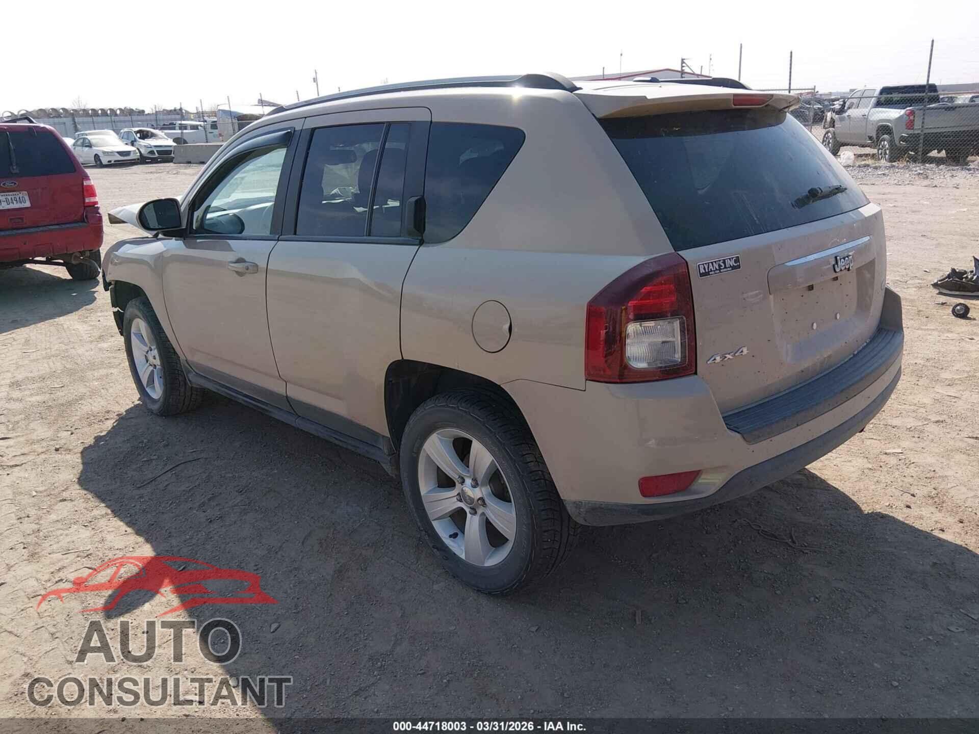 JEEP COMPASS 2017 - 1C4NJDEB1HD171655