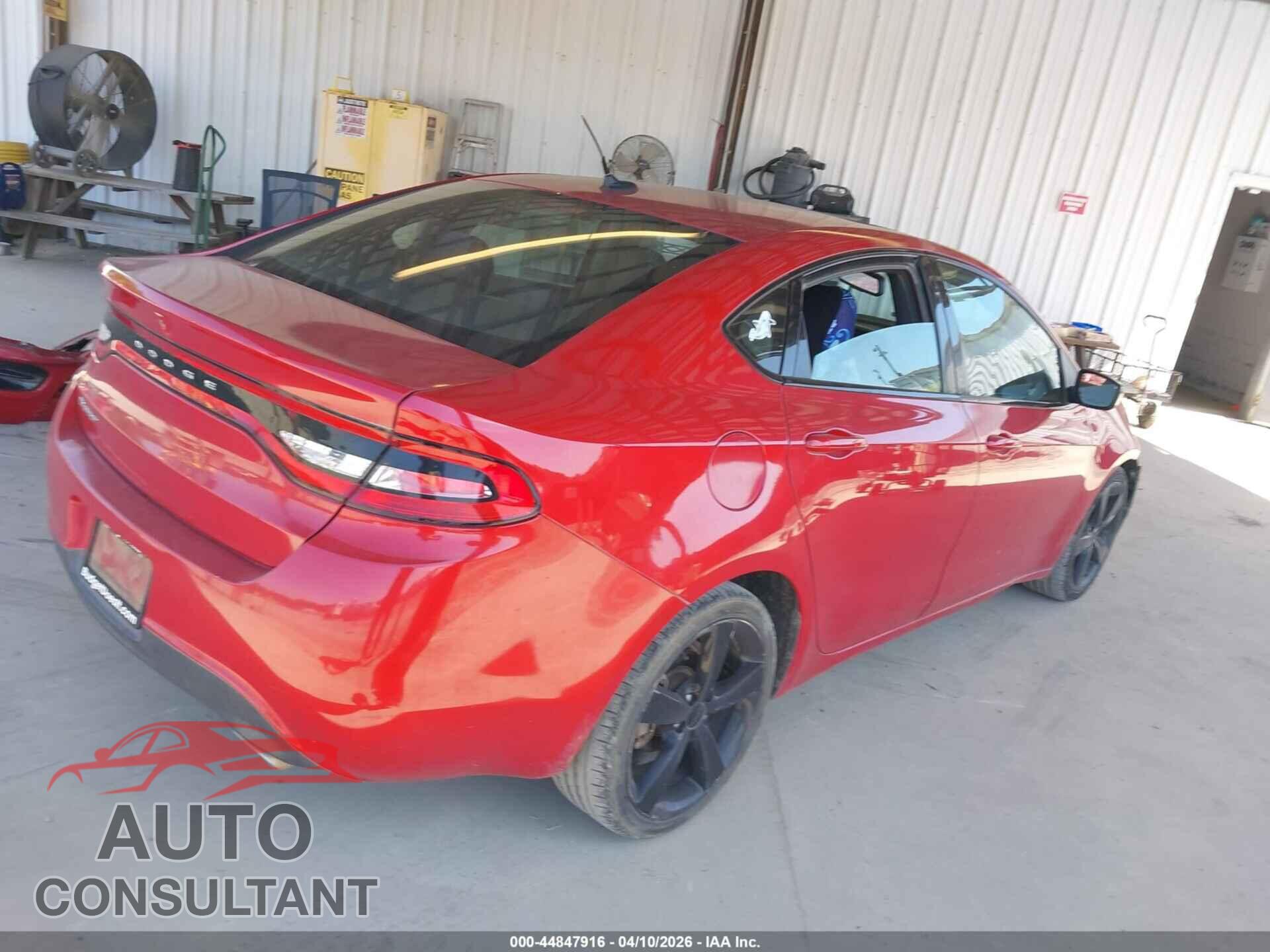 DODGE DART 2015 - 1C3CDFBB9FD123059