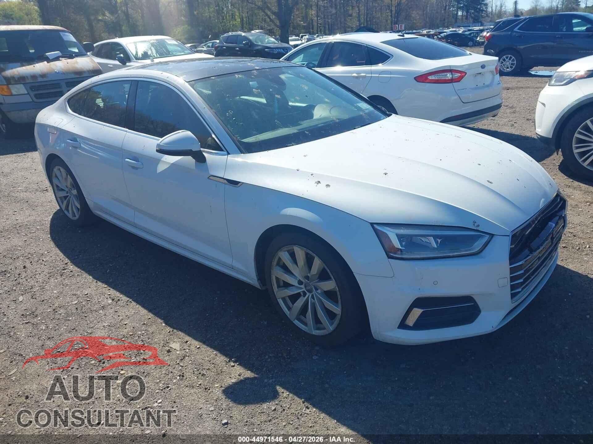 AUDI A5 2018 - WAUBNCF59JA013210