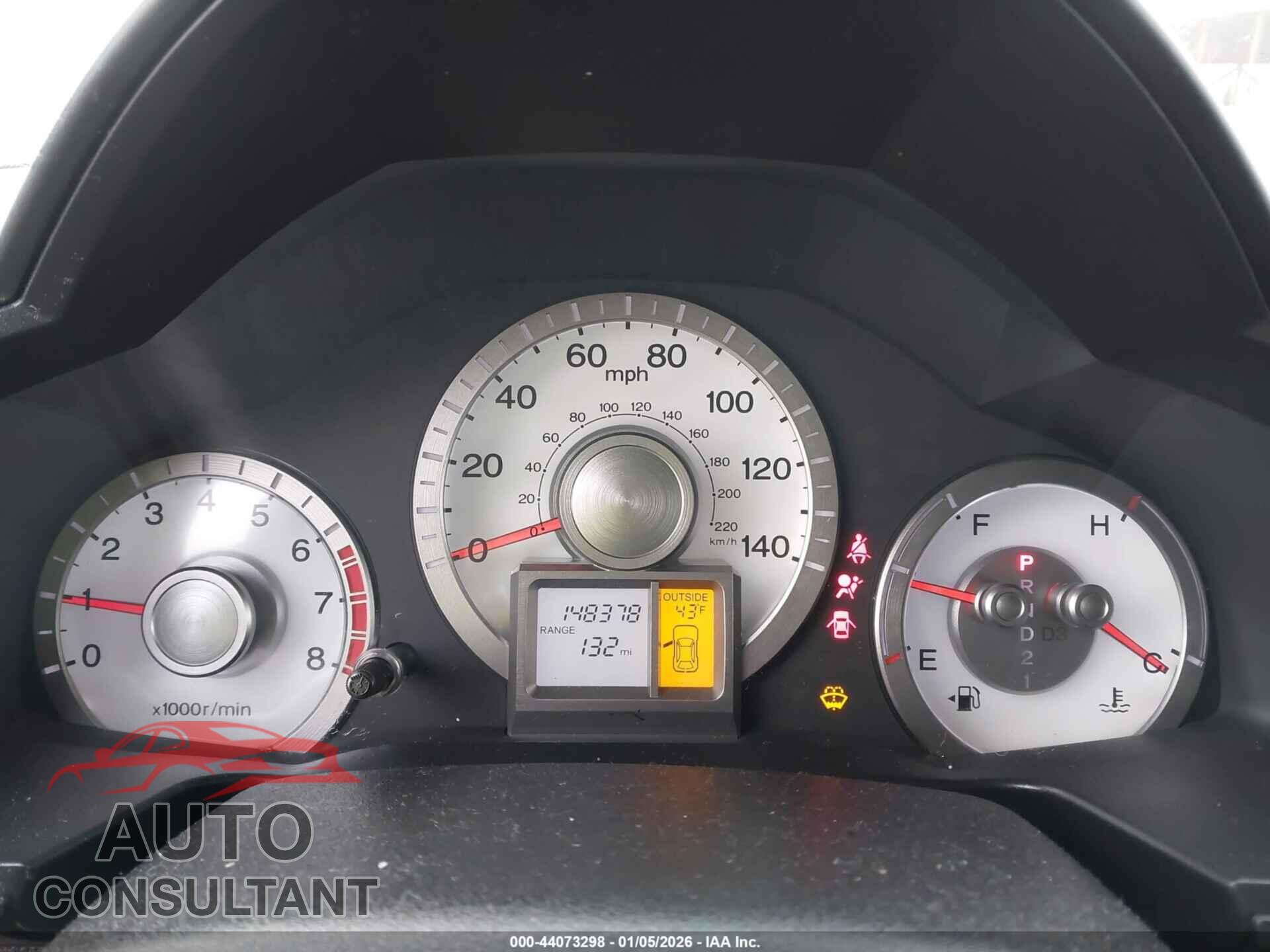 HONDA PILOT 2011 - 5FNYF4H64BB074270