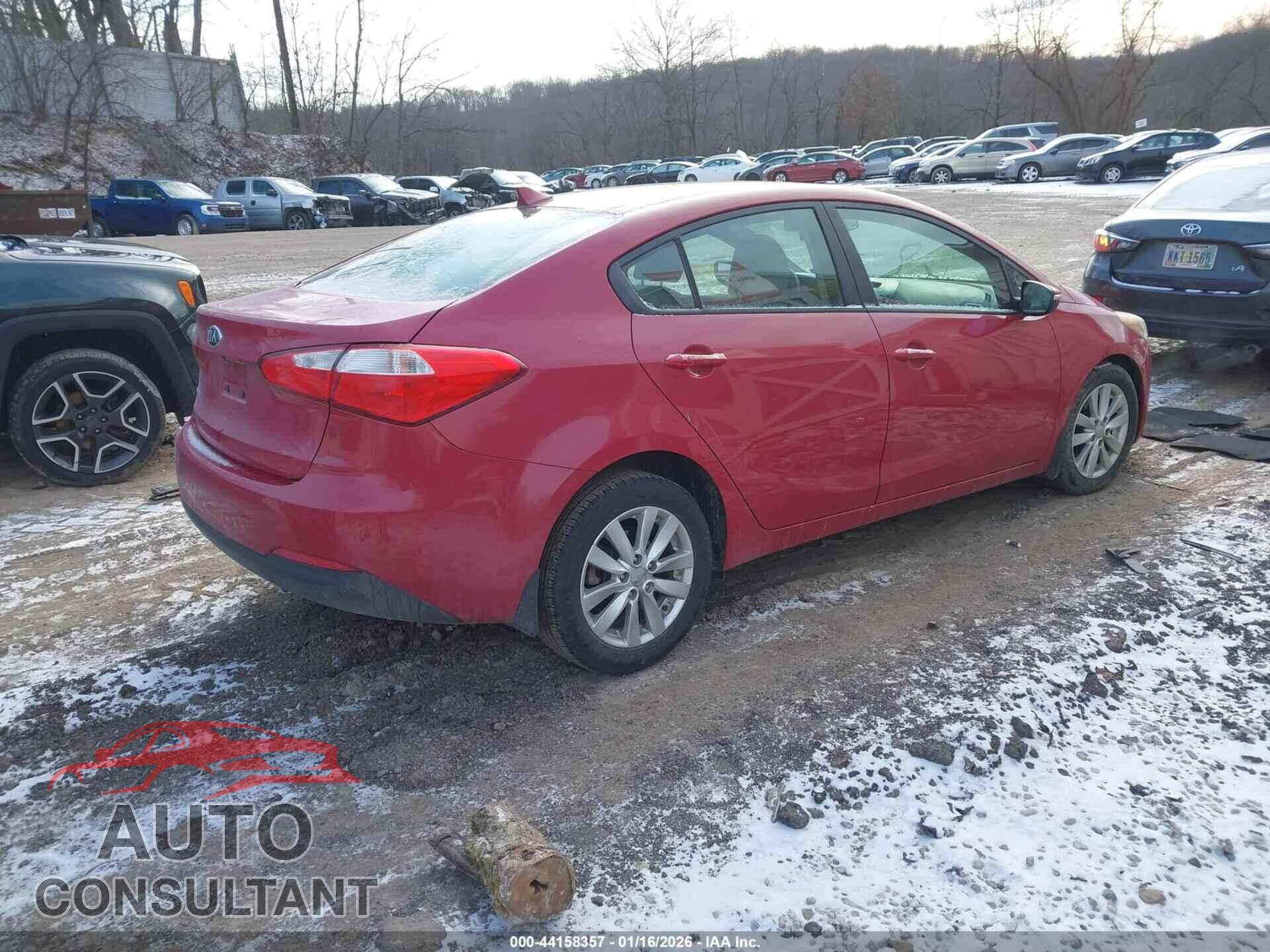 KIA FORTE 2016 - KNAFX4A67G5478958