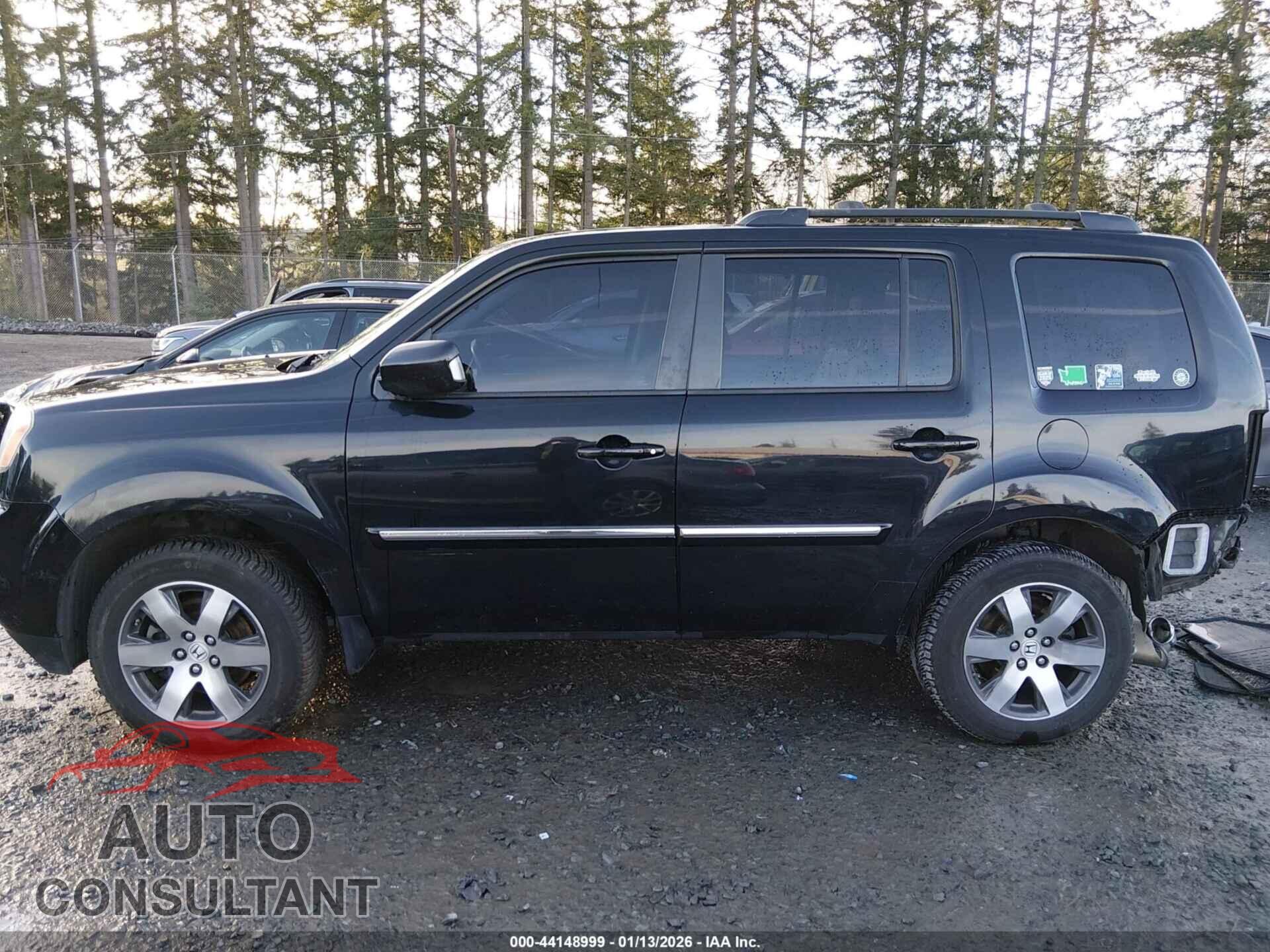 HONDA PILOT 2013 - 5FNYF4H92DB075012