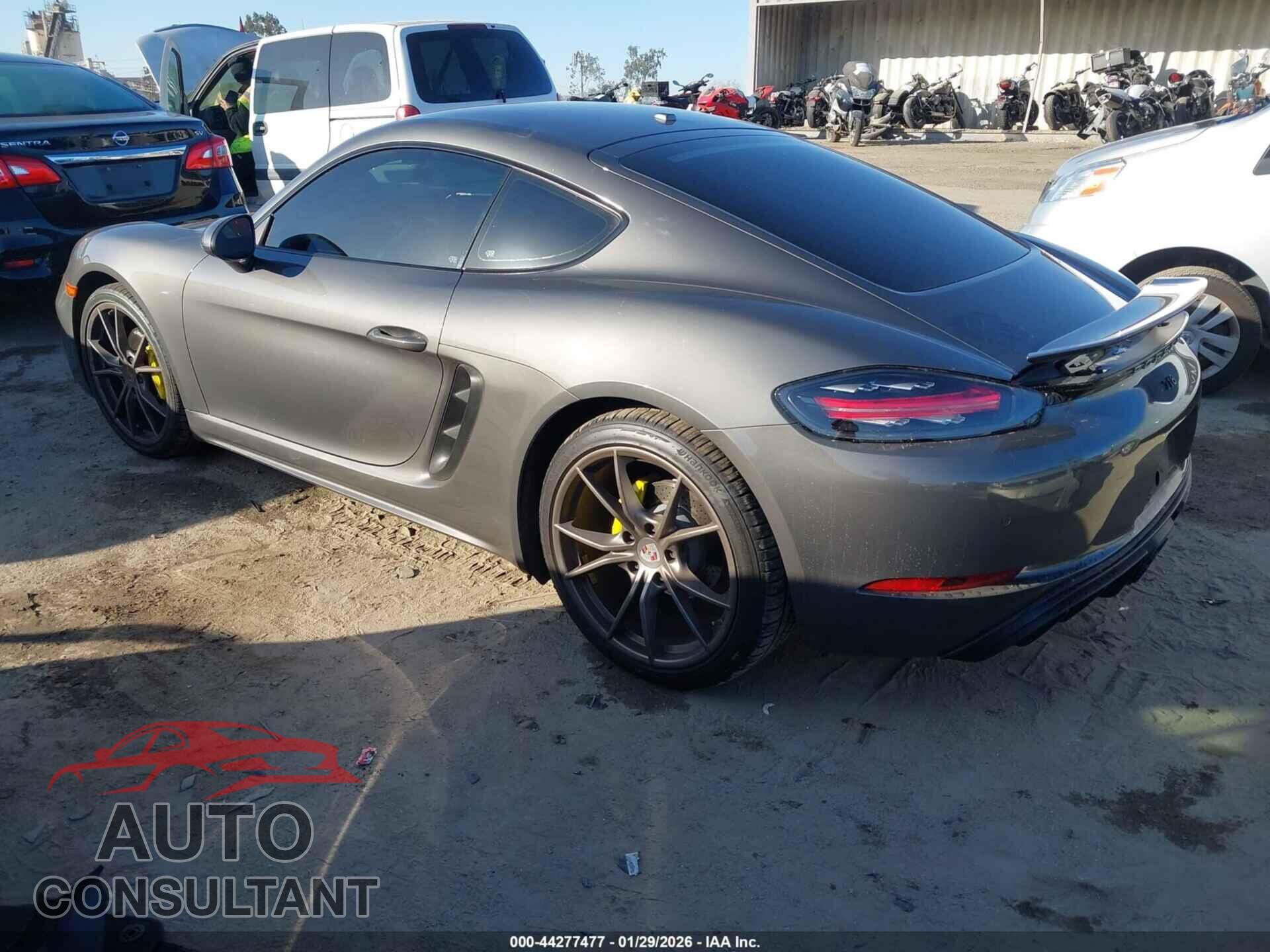 PORSCHE 718 CAYMAN 2019 - WP0AA2A86KS260721