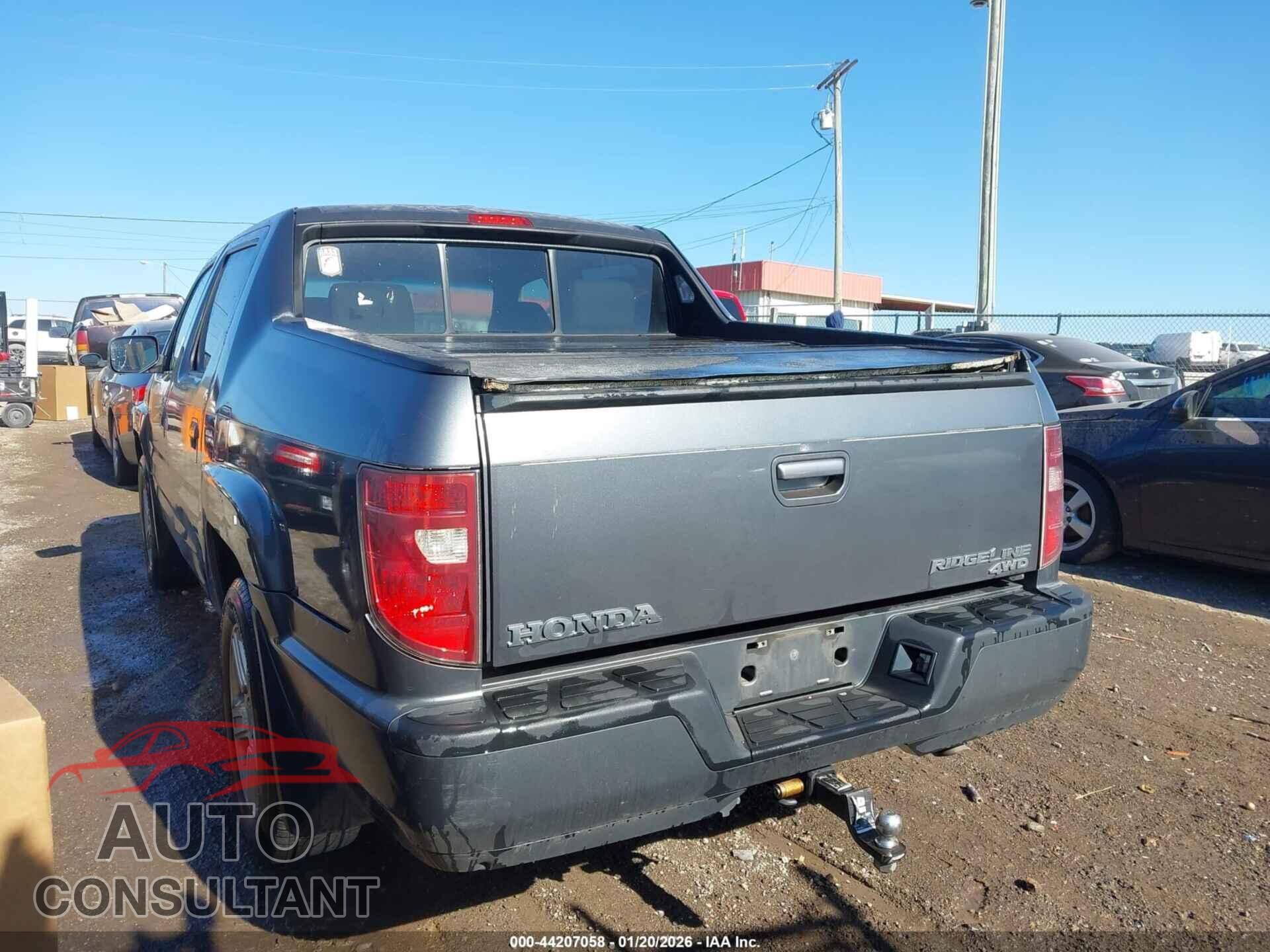 HONDA RIDGELINE 2010 - 5FPYK1F55AB011902