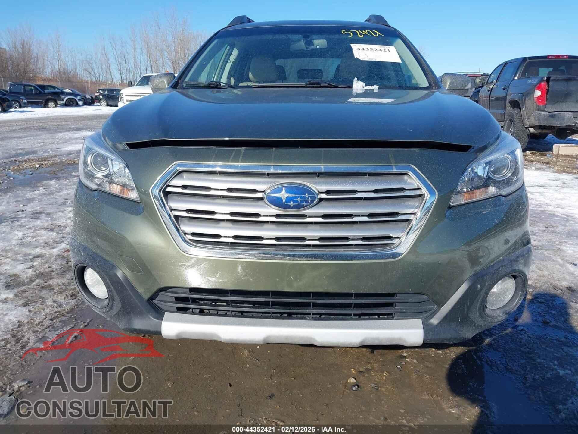 SUBARU OUTBACK 2015 - 4S4BSBJCXF3267110