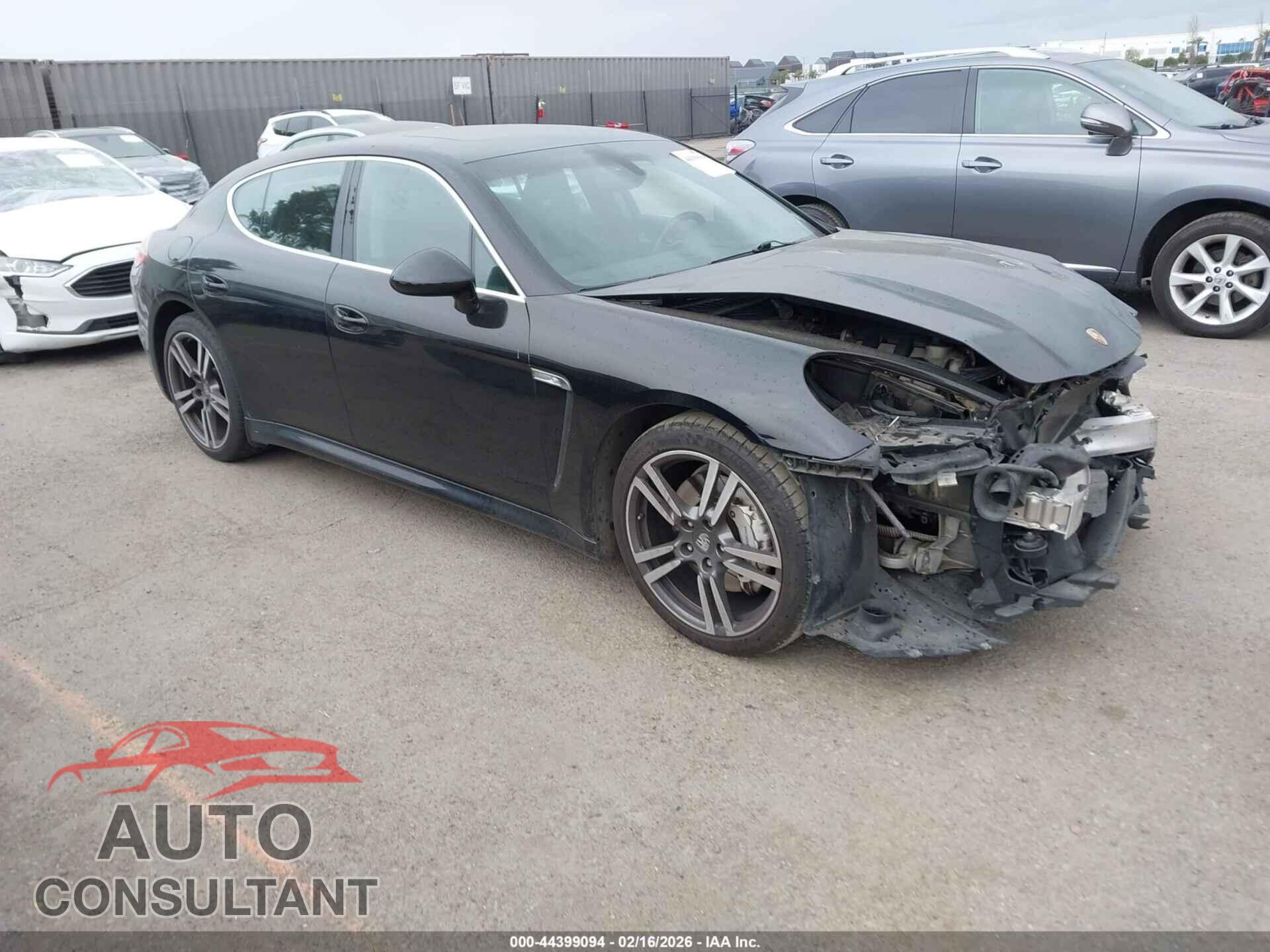PORSCHE PANAMERA 2010 - WP0AB2A72AL064952