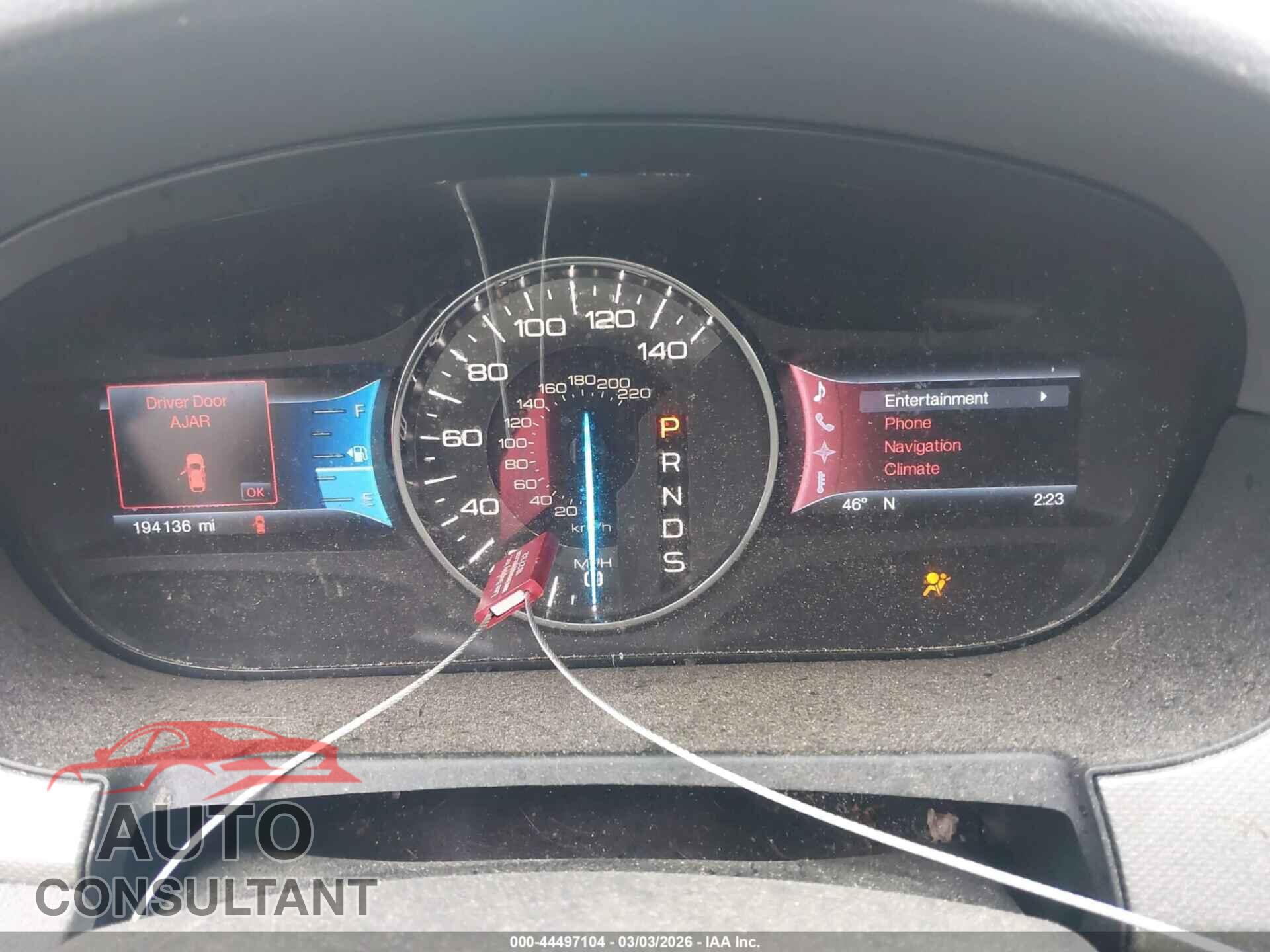 FORD EDGE 2013 - 2FMDK3JC2DBC78436