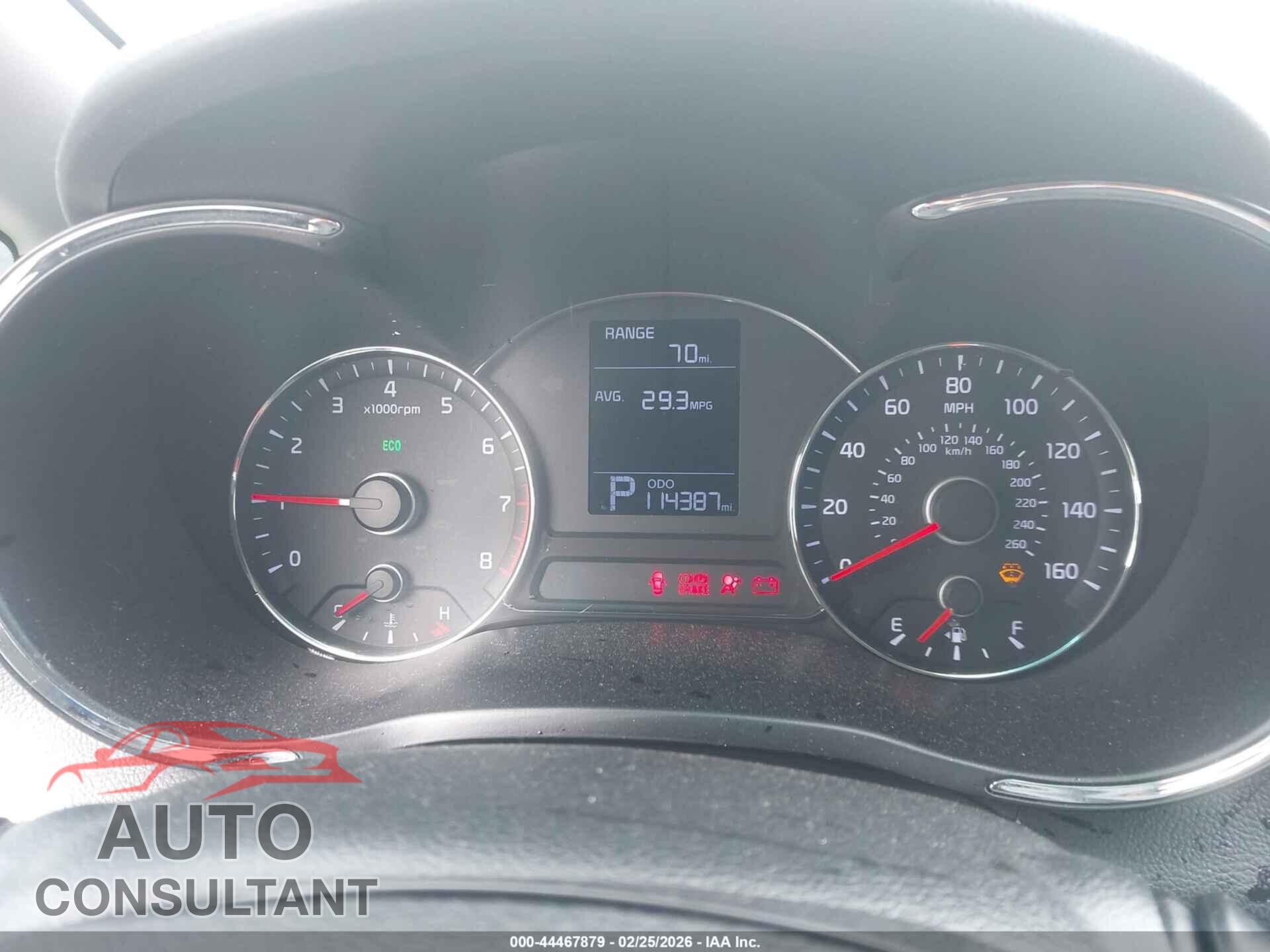 KIA FORTE 2014 - KNAFX4A62E5145662