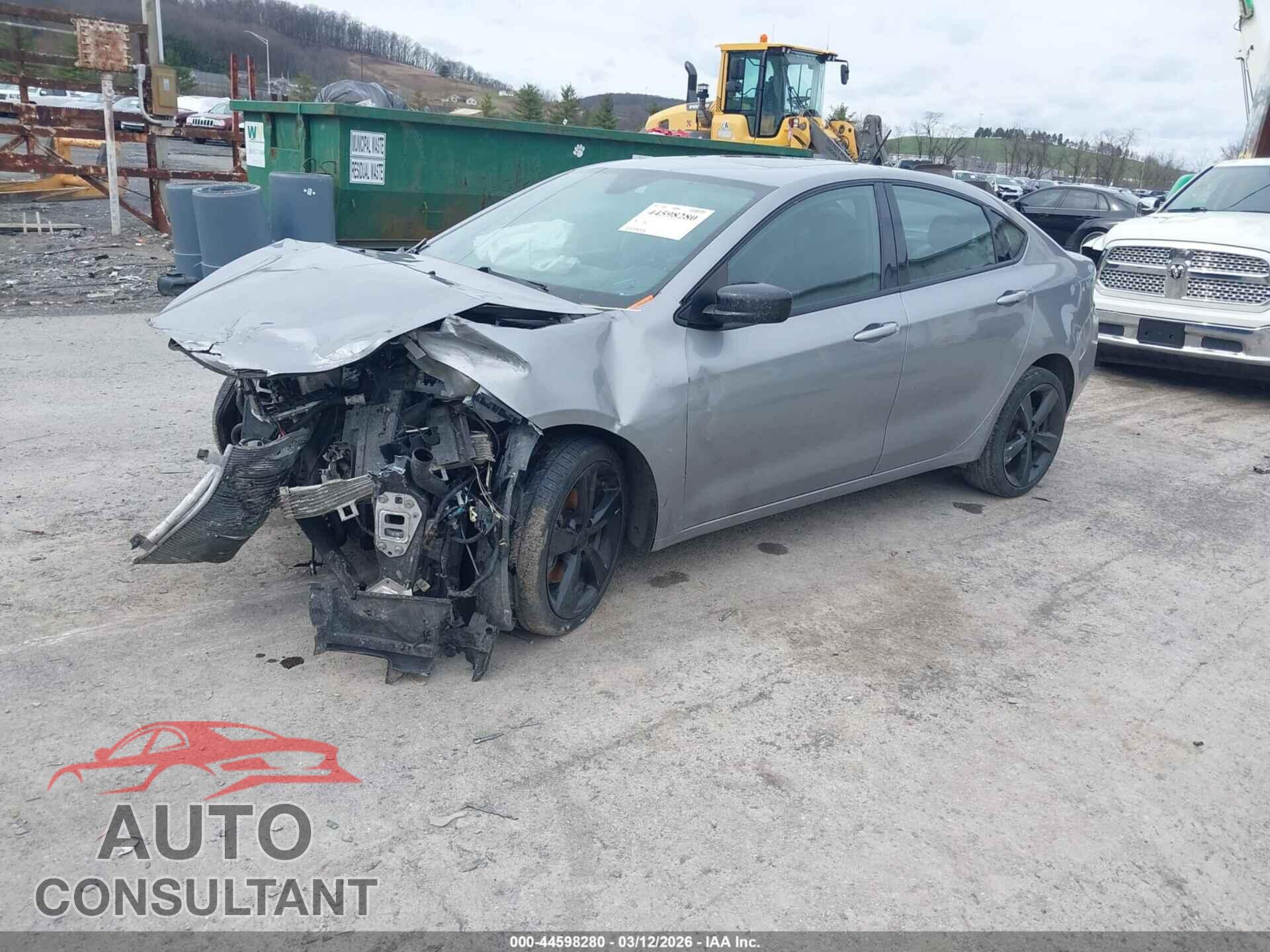 DODGE DART 2016 - 1C3CDFBB3GD100040