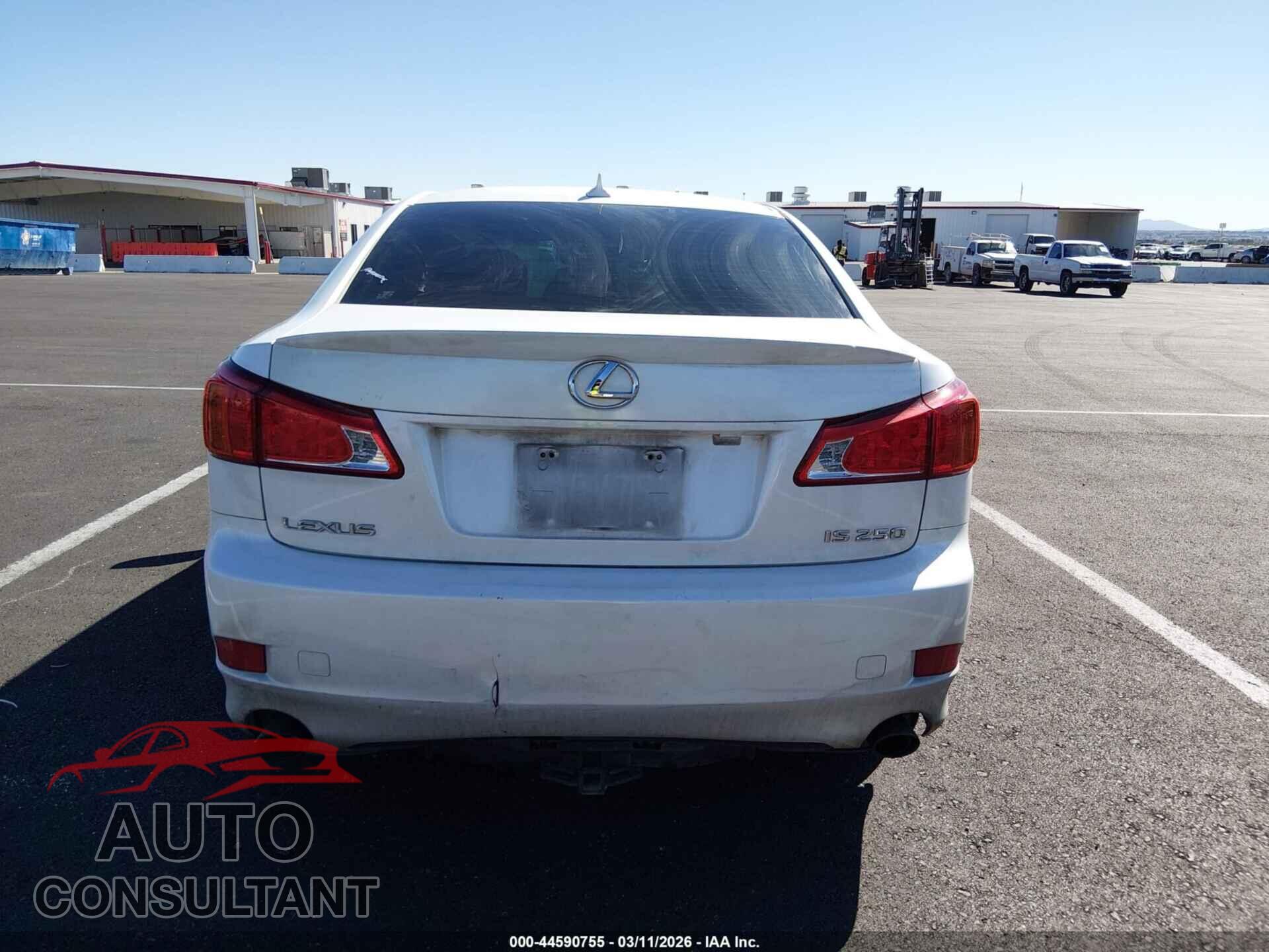 LEXUS IS 250 2010 - JTHBF5C26A5120230