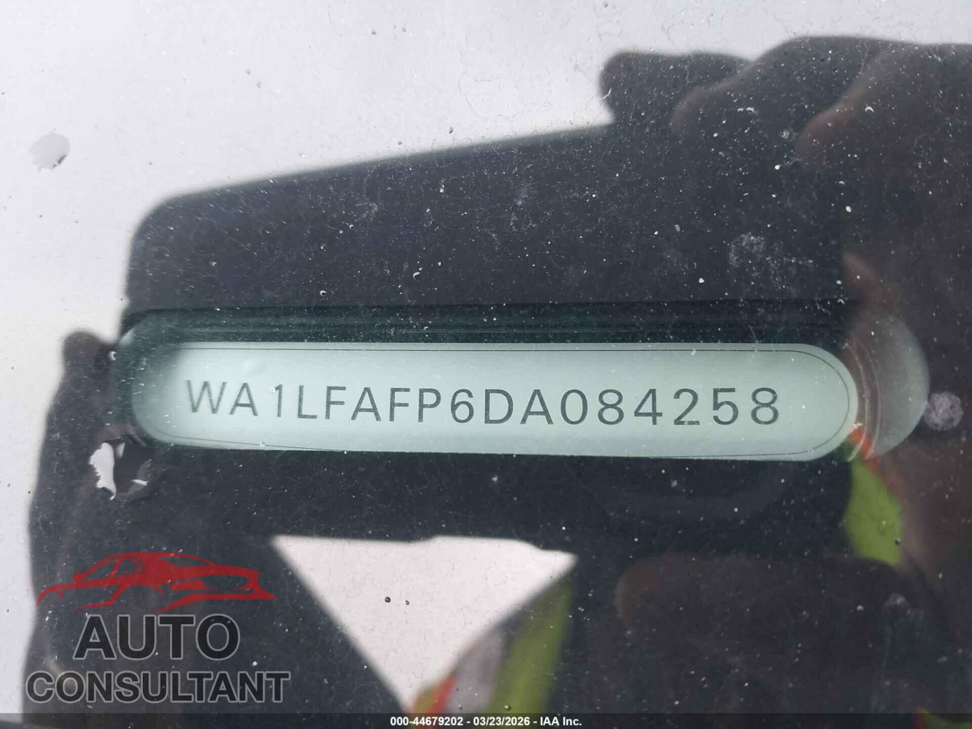 AUDI Q5 2013 - WA1LFAFP6DA084258