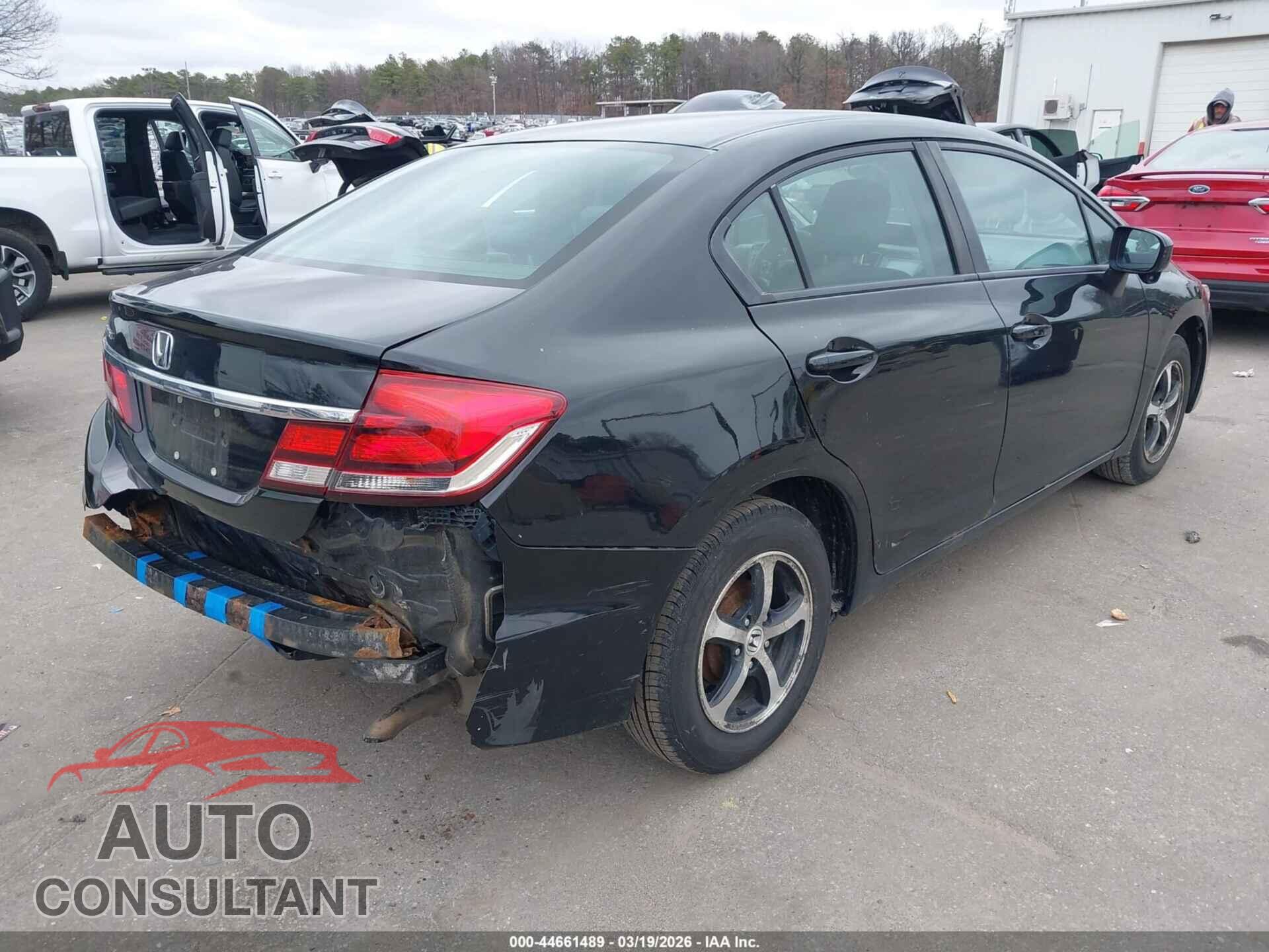 HONDA CIVIC 2015 - 19XFB2F72FE217814
