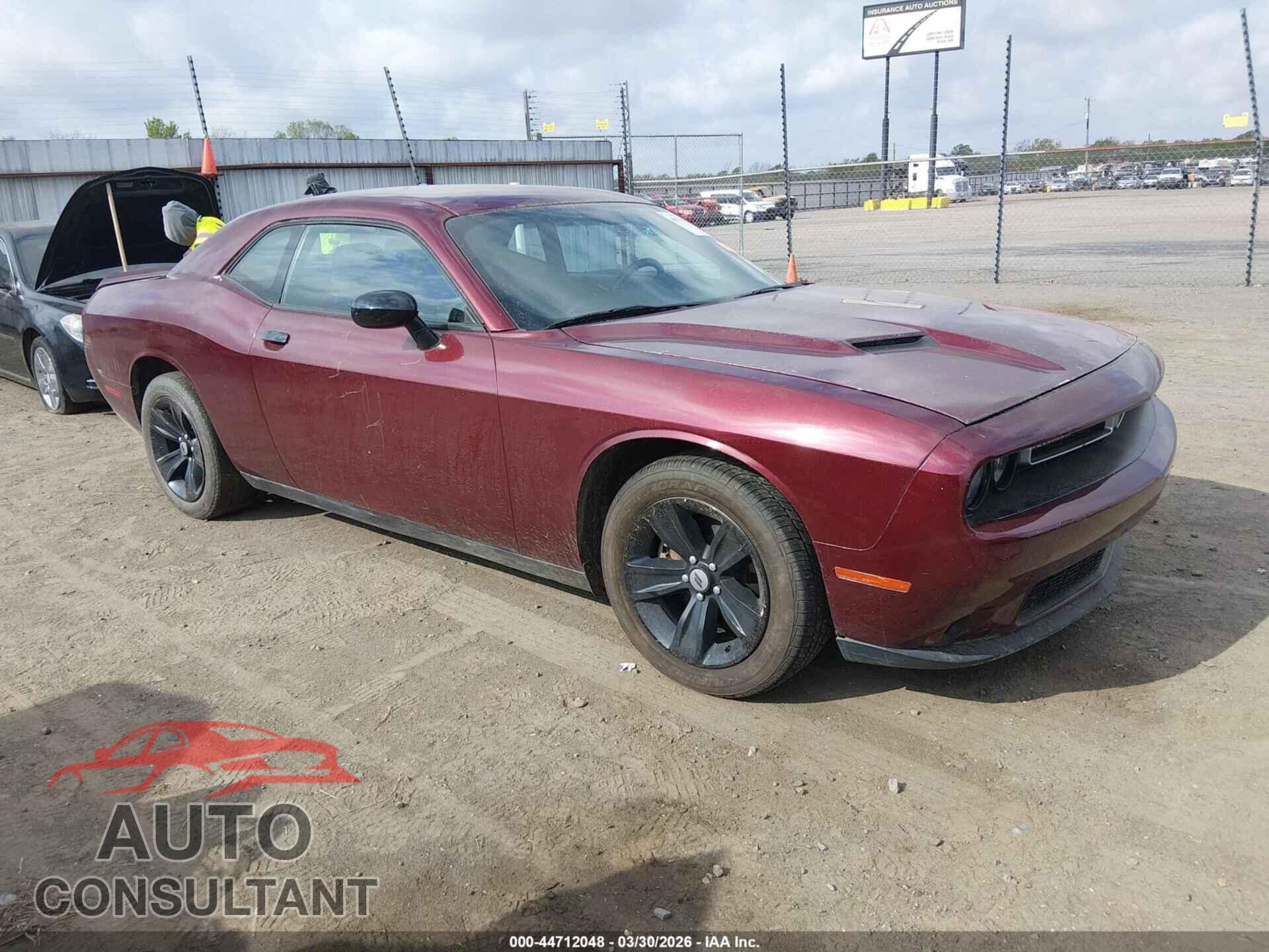 DODGE CHALLENGER 2019 - 2C3CDZAG6KH675162
