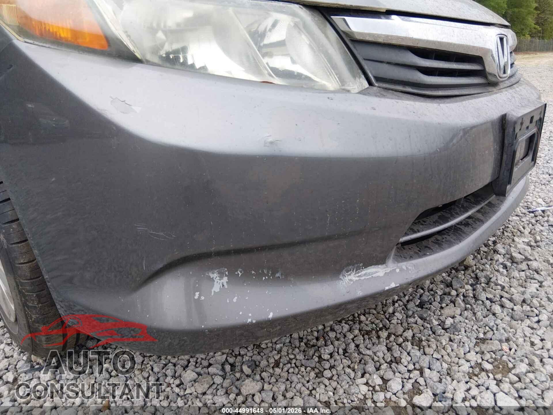 HONDA CIVIC 2012 - 2HGFB2F58CH504591