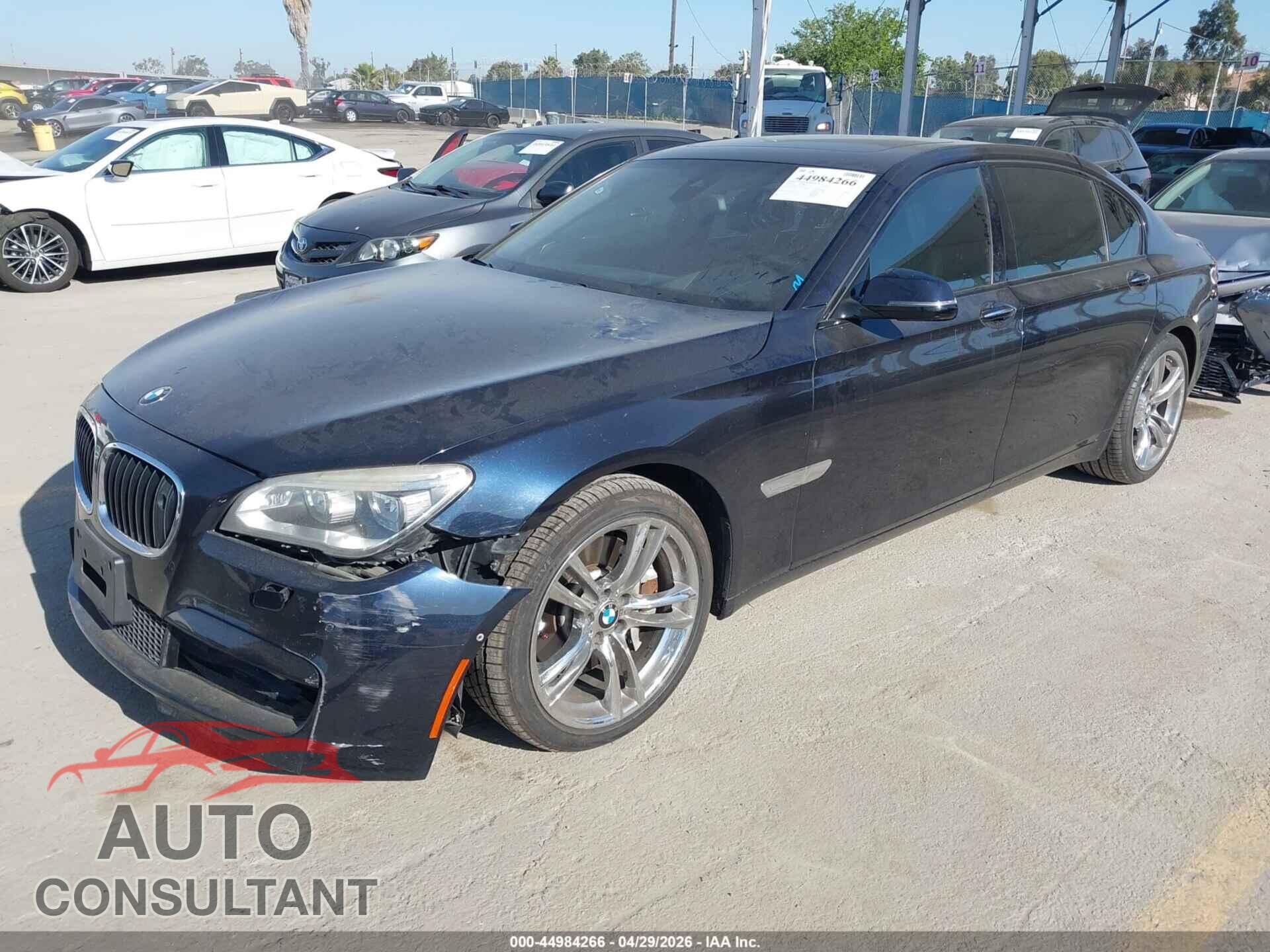 BMW 750LI 2013 - WBAYF8C59DD140163
