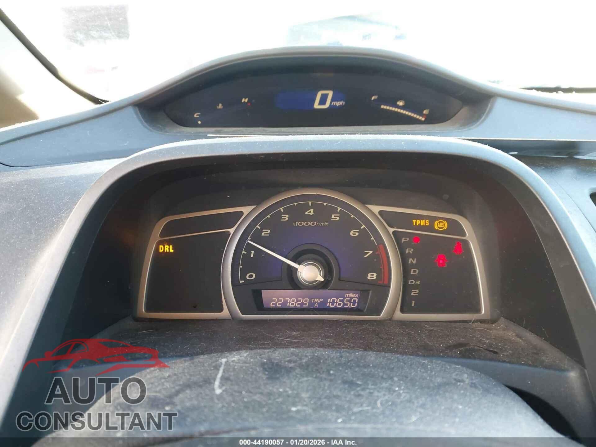 HONDA CIVIC 2011 - 19XFA1F55BE041993