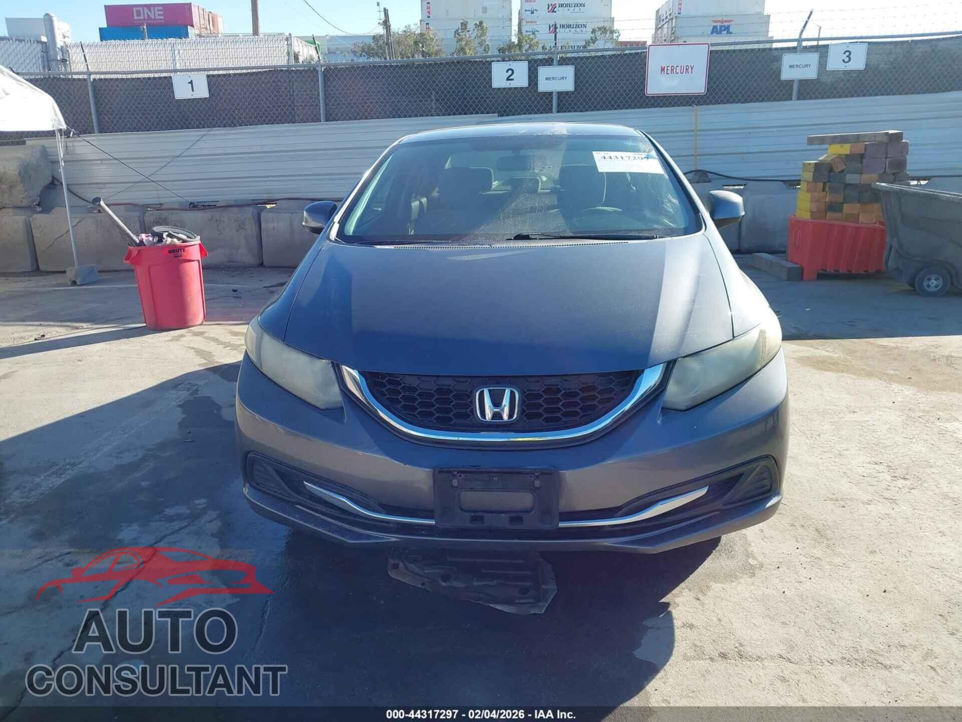 HONDA CIVIC 2013 - 19XFB2F56DE223370
