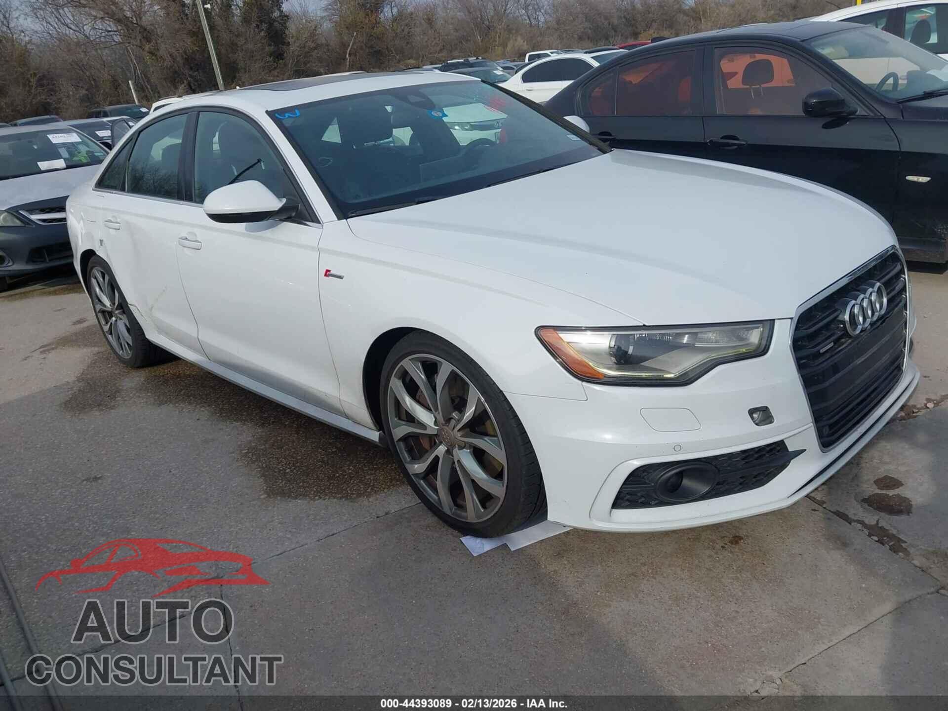 AUDI A6 2013 - WAUJGAFC3DN027822