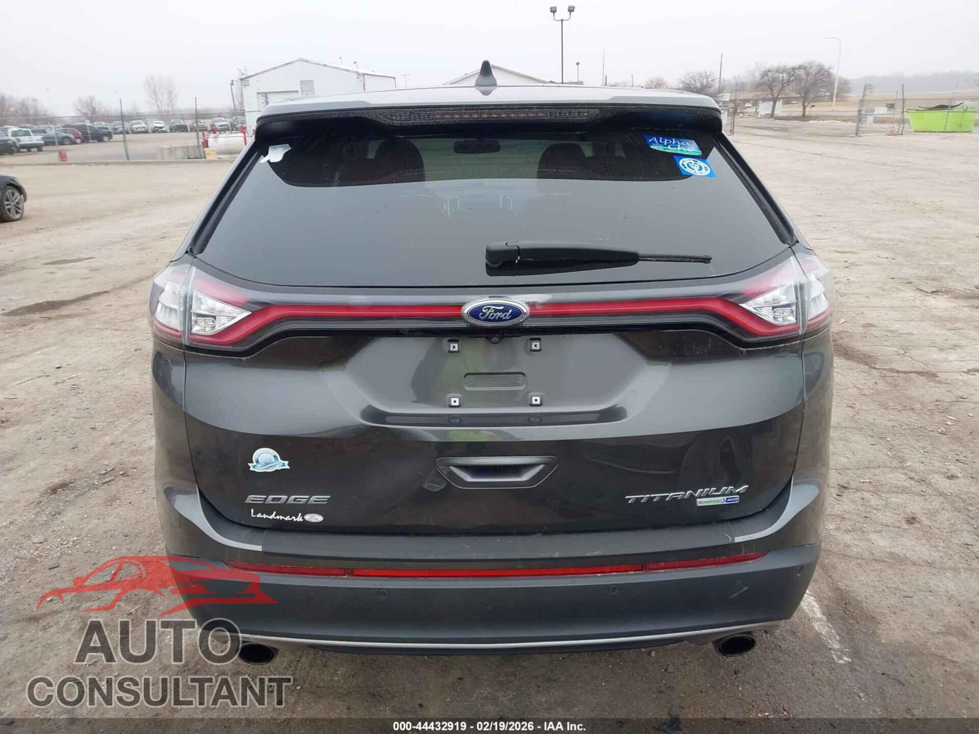 FORD EDGE 2015 - 2FMTK4K98FBB85525