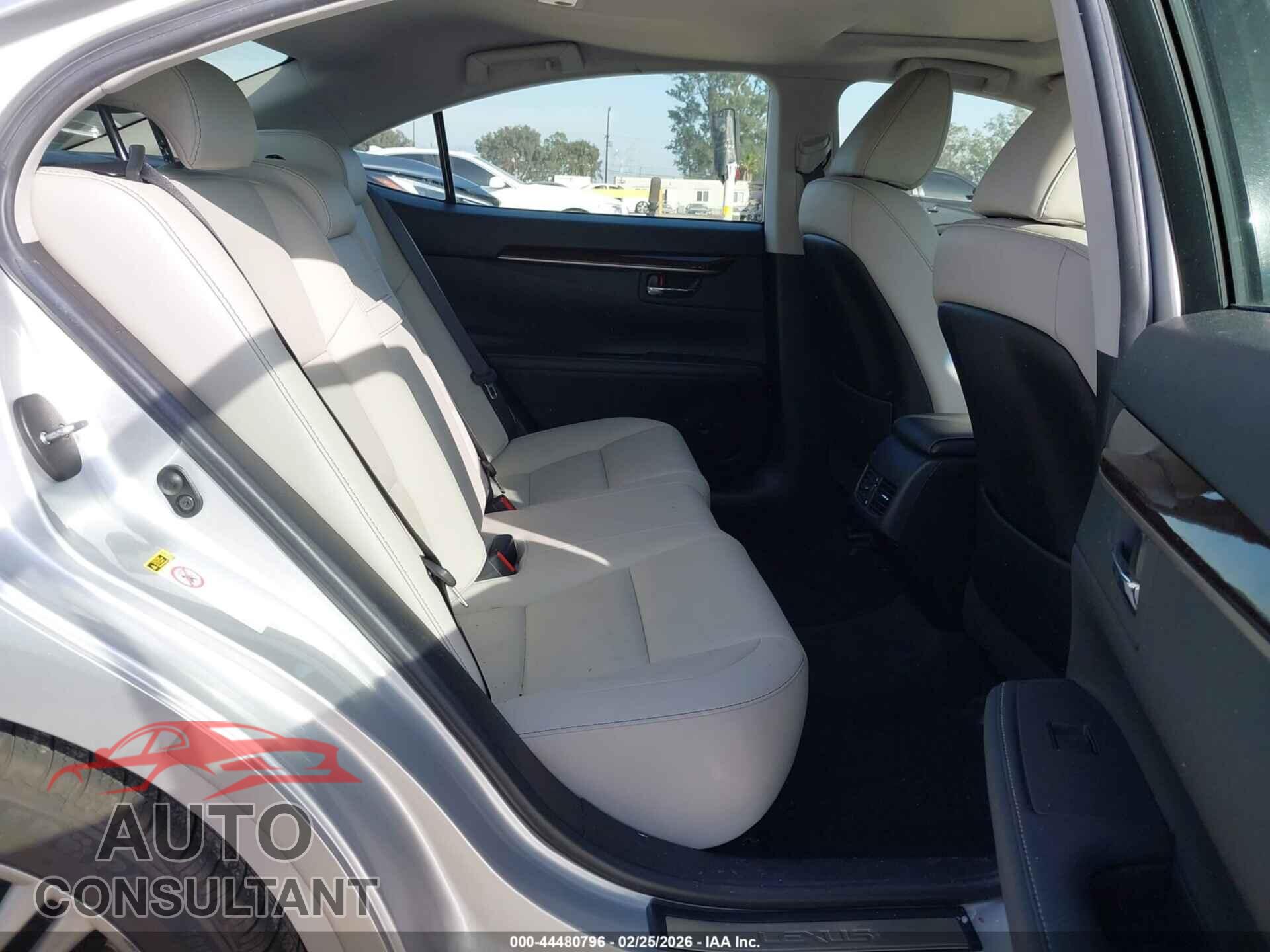 LEXUS ES 350 2013 - JTHBK1GG1D2015899