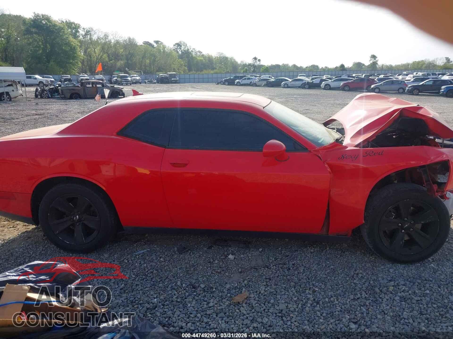 DODGE CHALLENGER 2016 - 2C3CDZAG6GH164946
