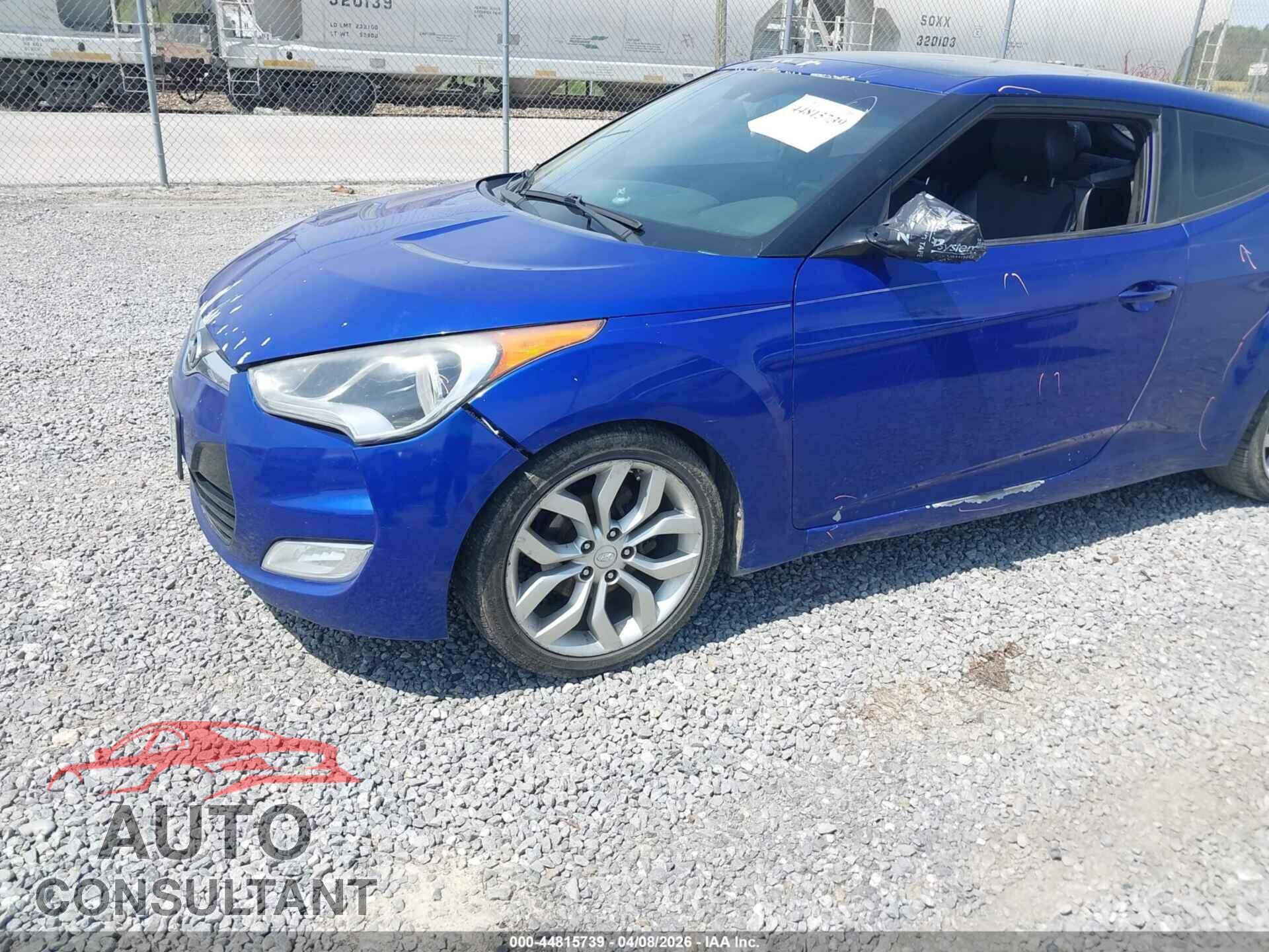 HYUNDAI VELOSTER 2012 - KMHTC6AD0CU027281