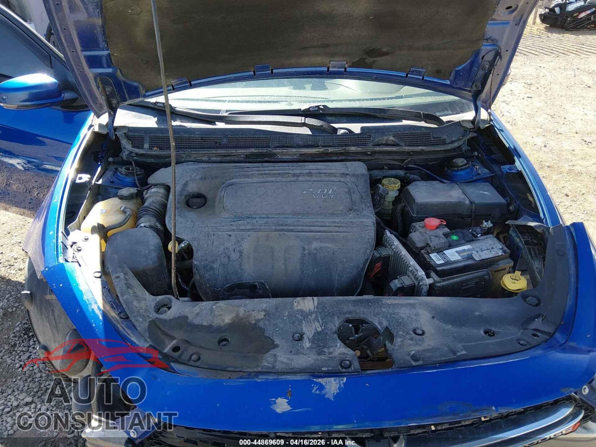 DODGE DART 2013 - 1C3CDFCA9DD304861