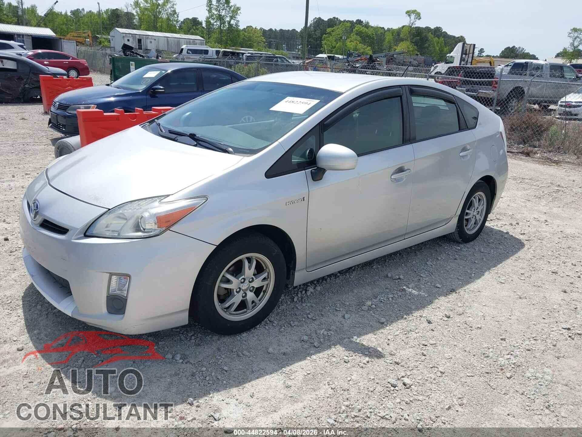 TOYOTA PRIUS 2011 - JTDKN3DU1B1364059